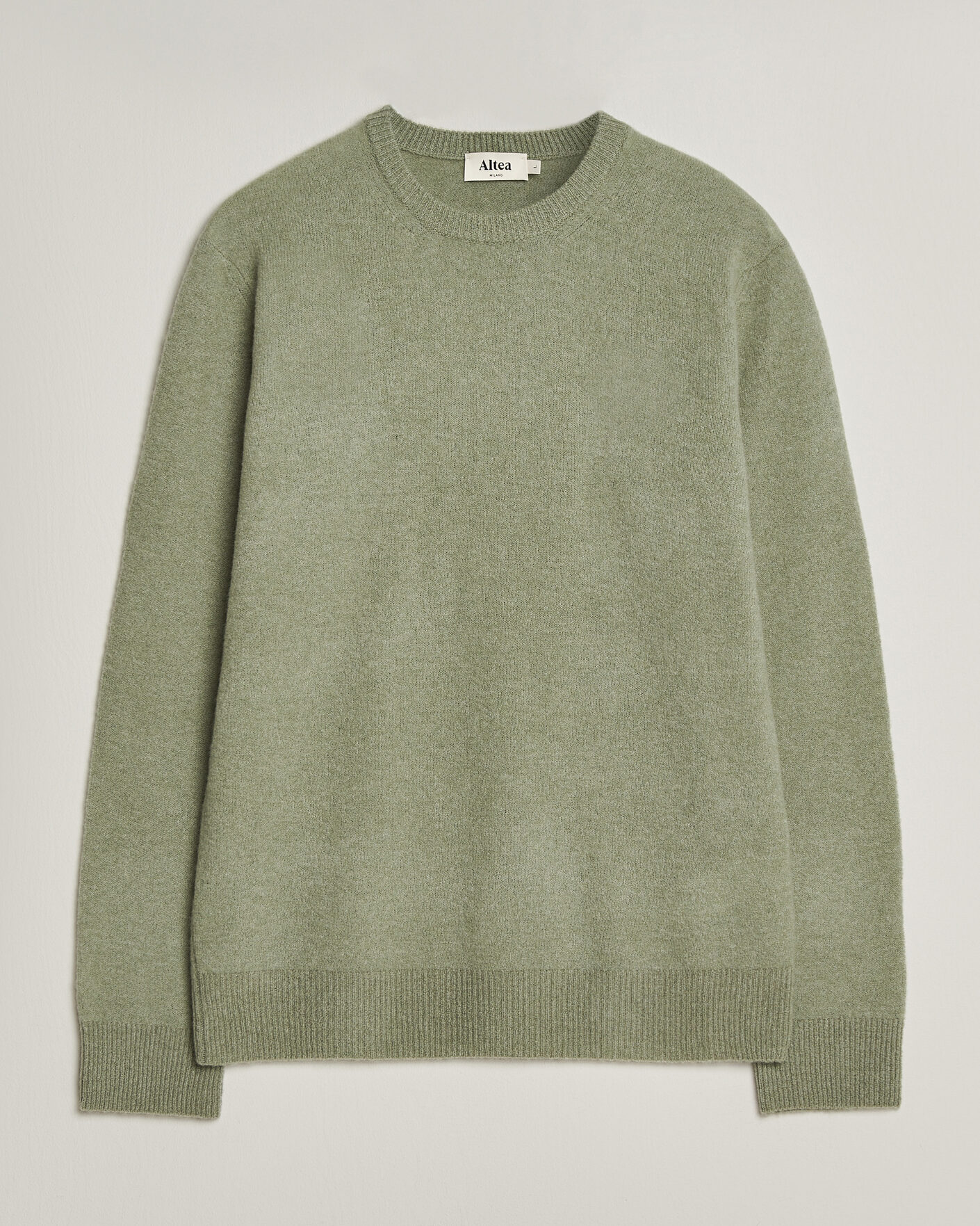 Heren | Truien | Altea | Cloud Cashmere Blend Sweater Mint Green