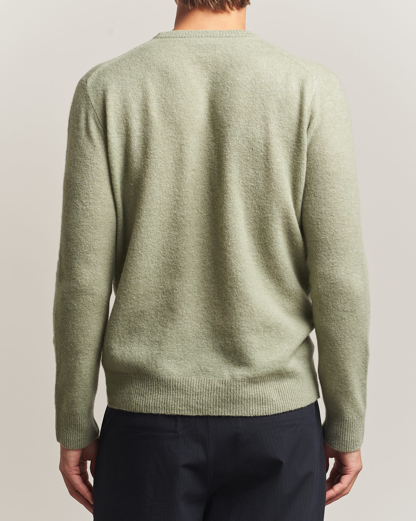 Heren | Truien | Altea | Cloud Cashmere Blend Sweater Mint Green