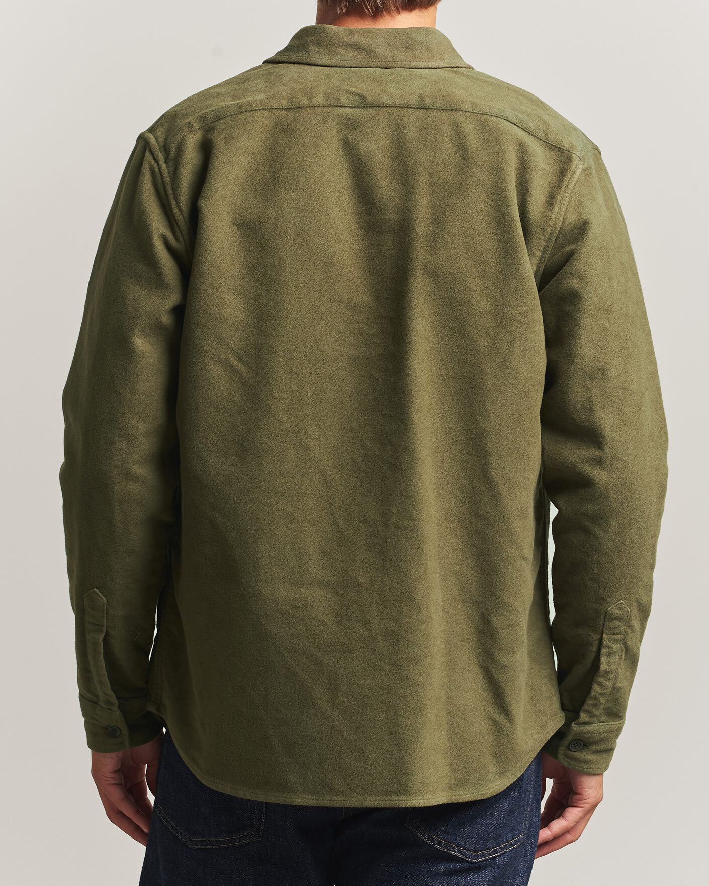 Heren | Overhemden | Aspesi | Moleskine Utility Shirt Military