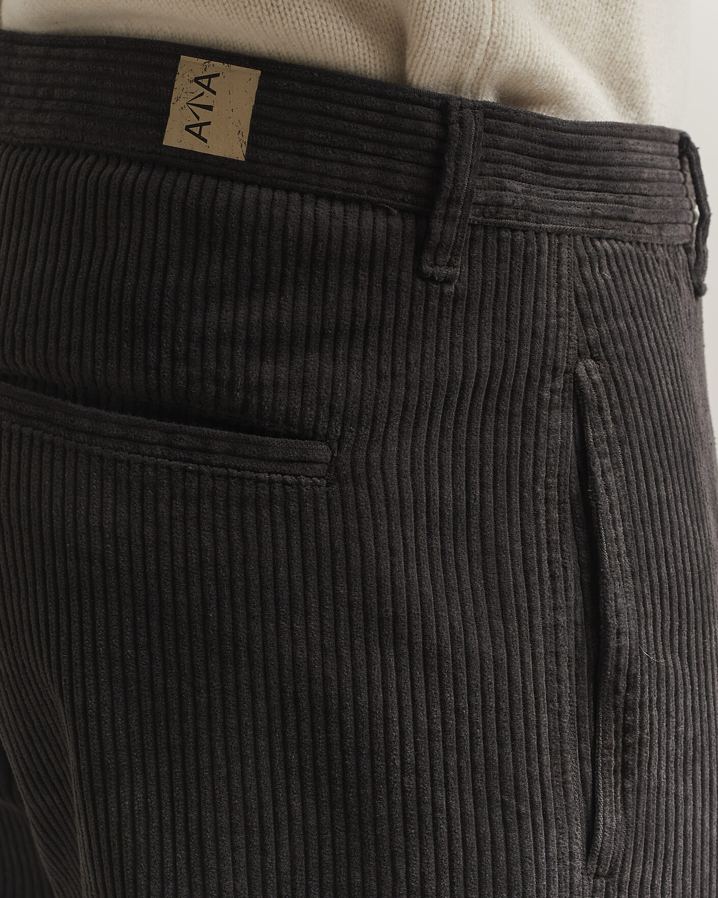 Heren | Broeken | Aspesi | Corduroy Pants Dark Brown