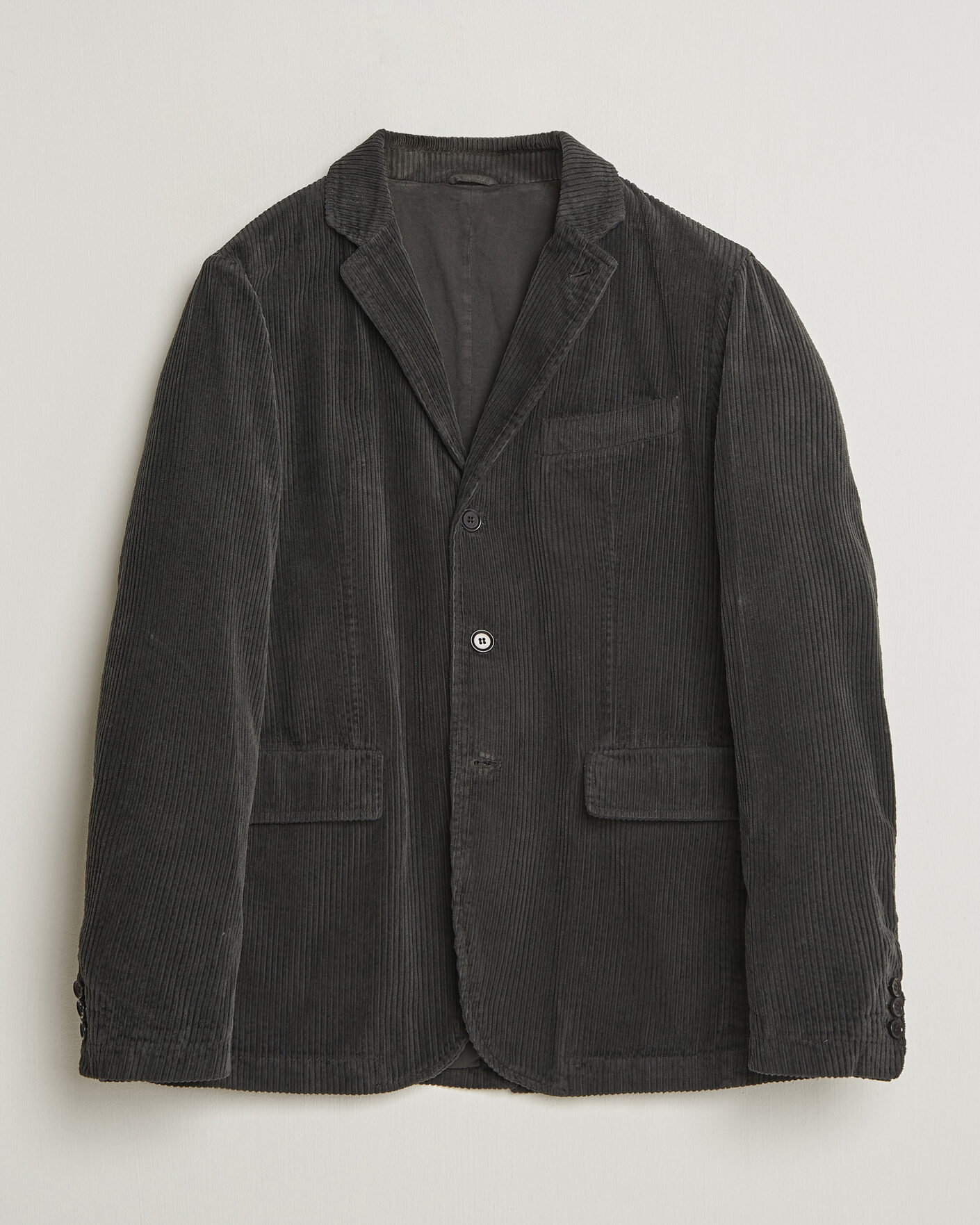 Heren | Blazers | Aspesi | Corduroy Blazer Dark Brown