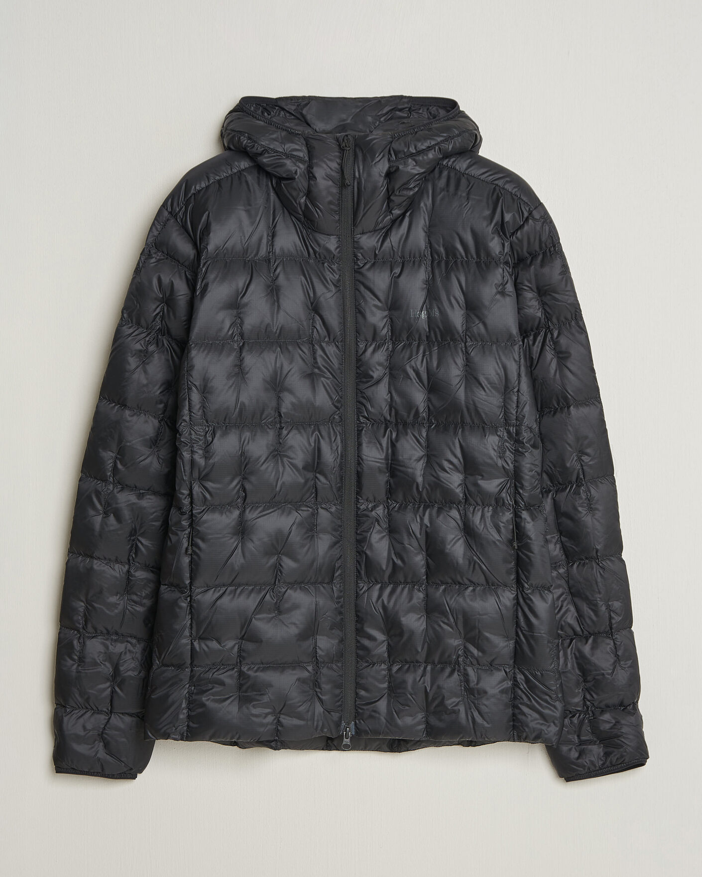 Heren | Jassen | Haglöfs | Hede Down Hood Jacket True Black