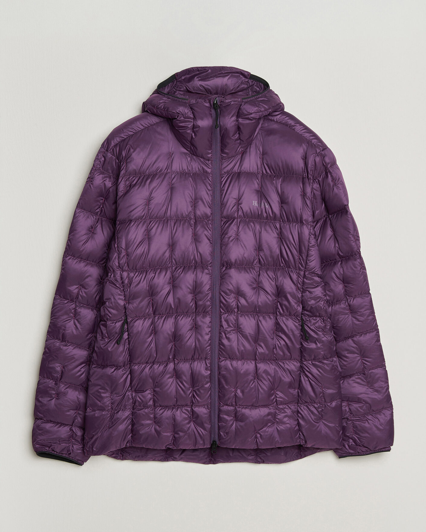 Heren | Jassen | Haglöfs | Hede Down Hood Jacket Purple Night