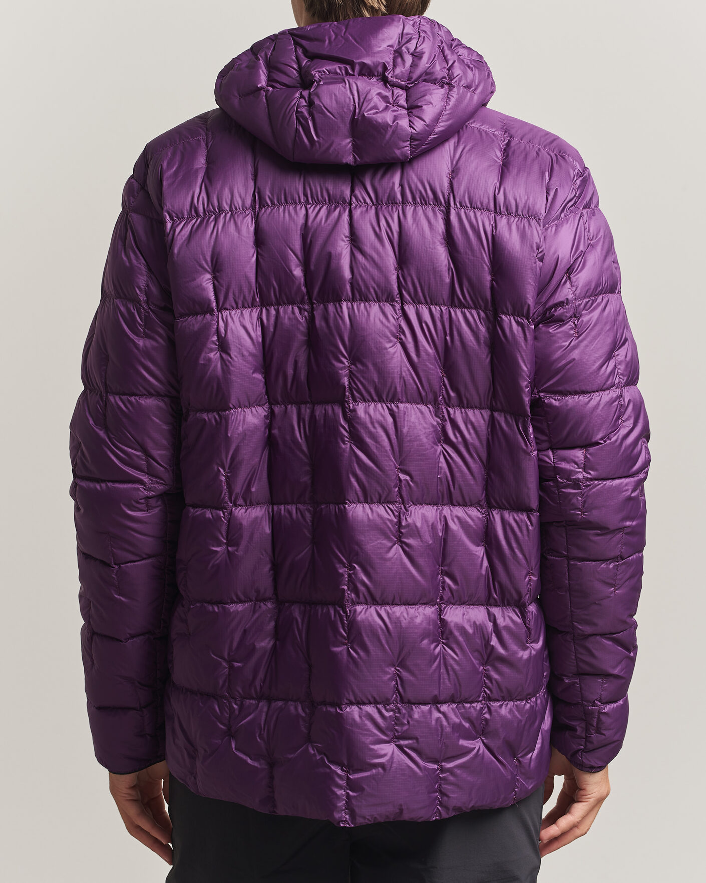 Heren | Jassen | Haglöfs | Hede Down Hood Jacket Purple Night