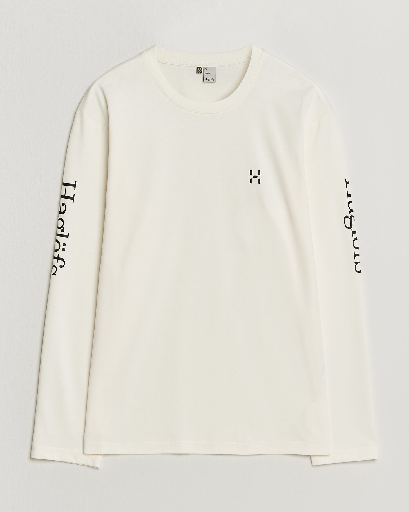 Heren | T-shirts | Haglöfs | Long Sleeve T-Shirt Soft White