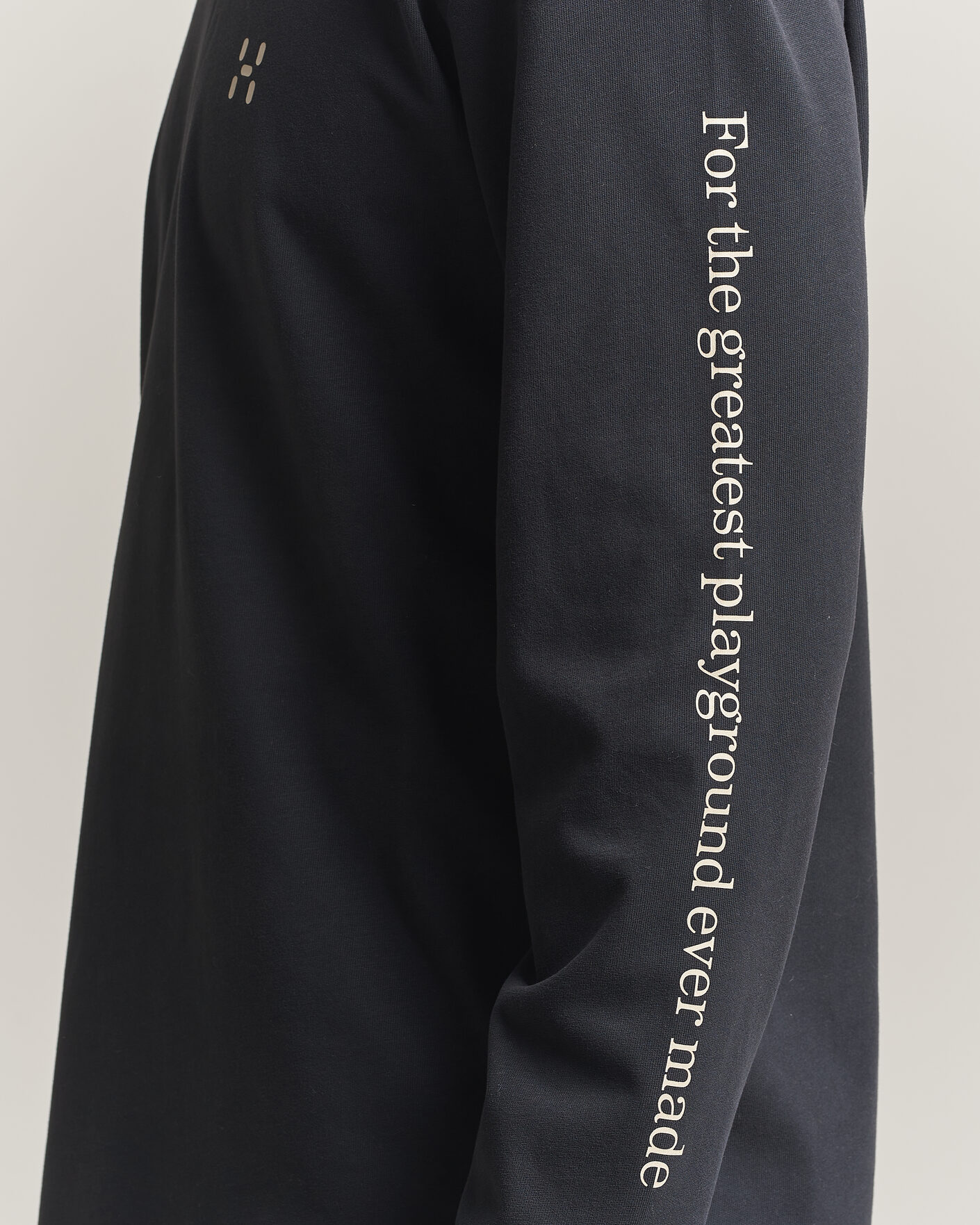 Heren | T-shirts | Haglöfs | Long Sleeve T-Shirt True Black