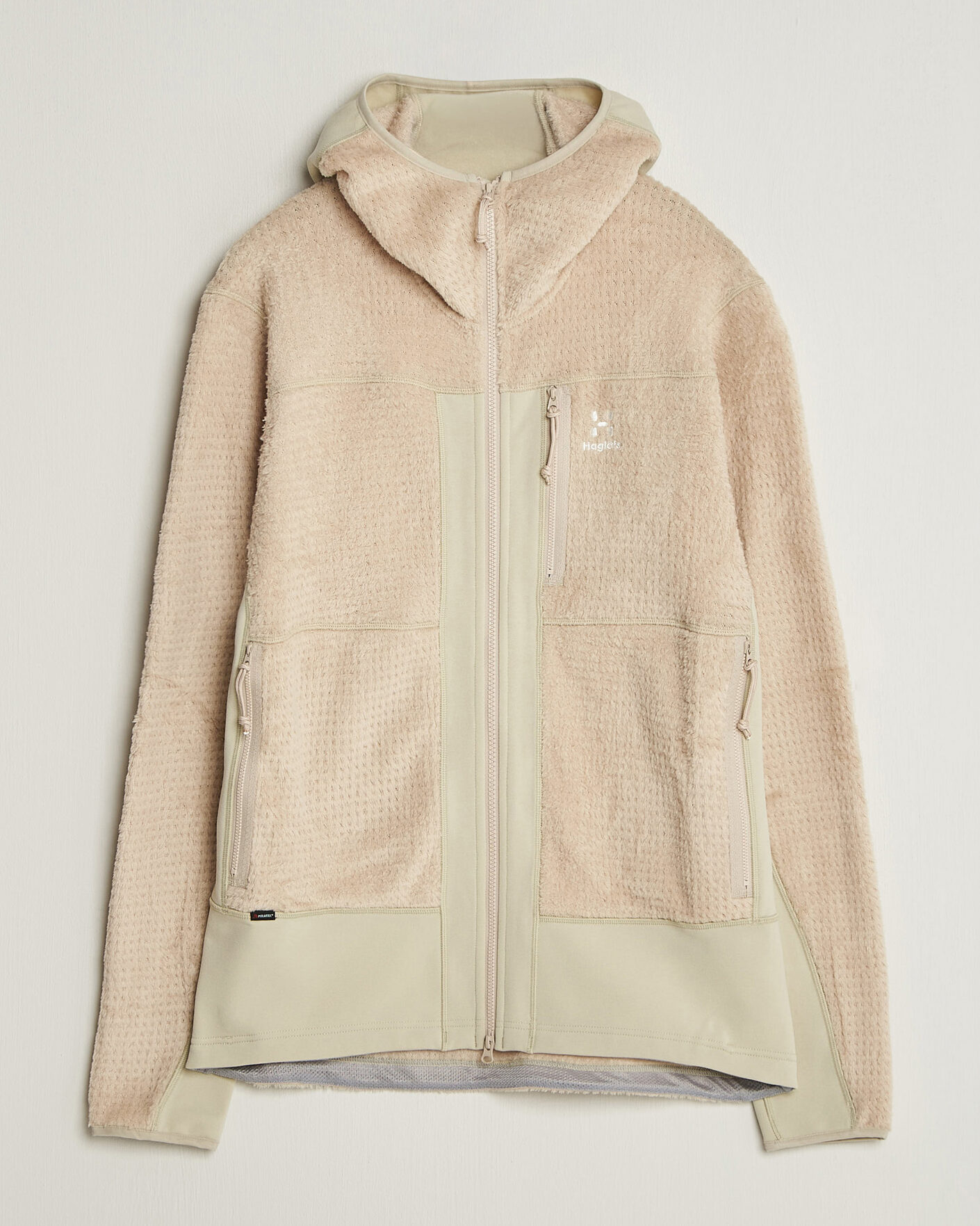 Heren | Truien | Haglöfs | Vassi Technical Mid Layer Chalk Beige