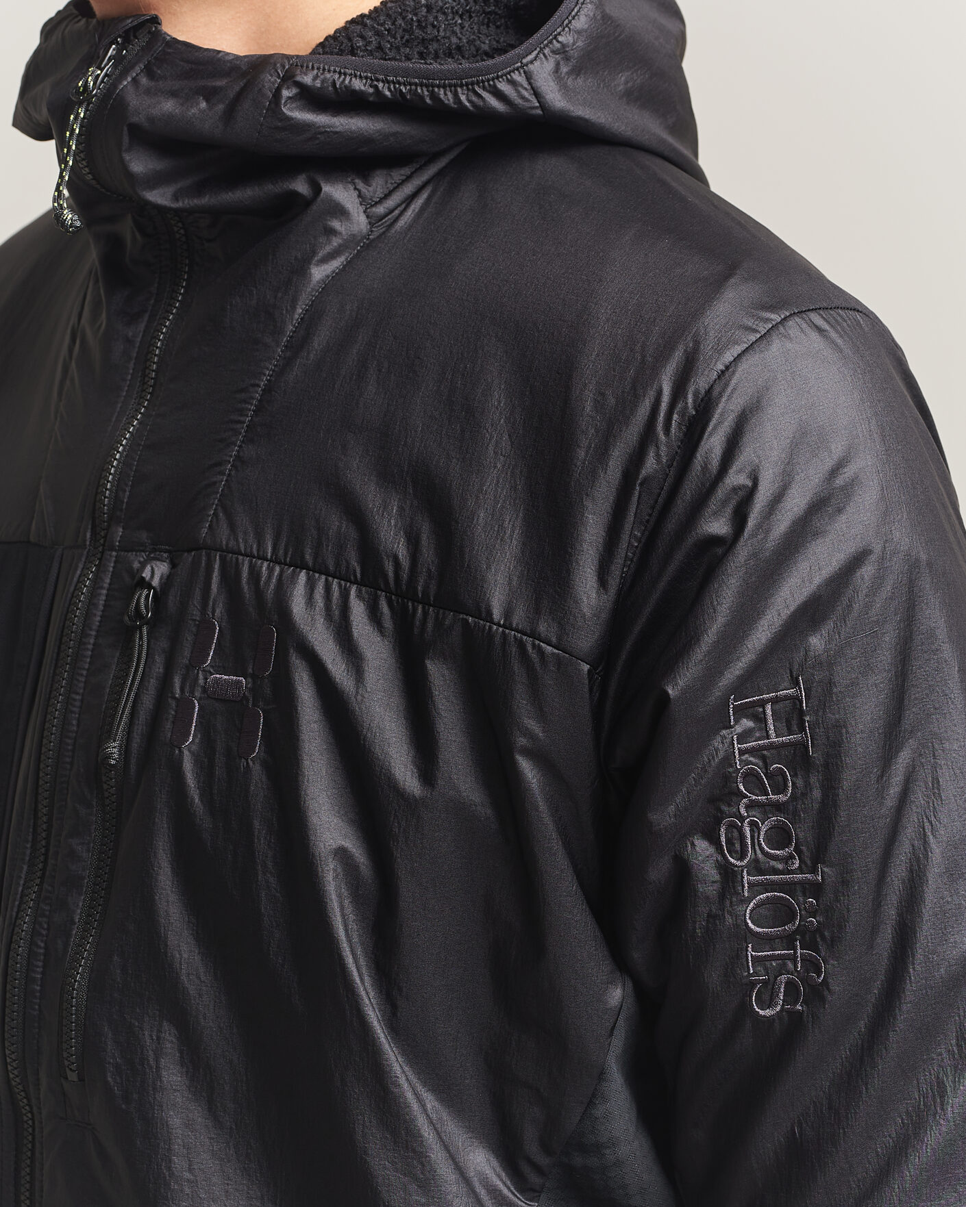 Heren | Jassen | Haglöfs | Nallo Touring Hybrid Mid Layer Jacket True Black