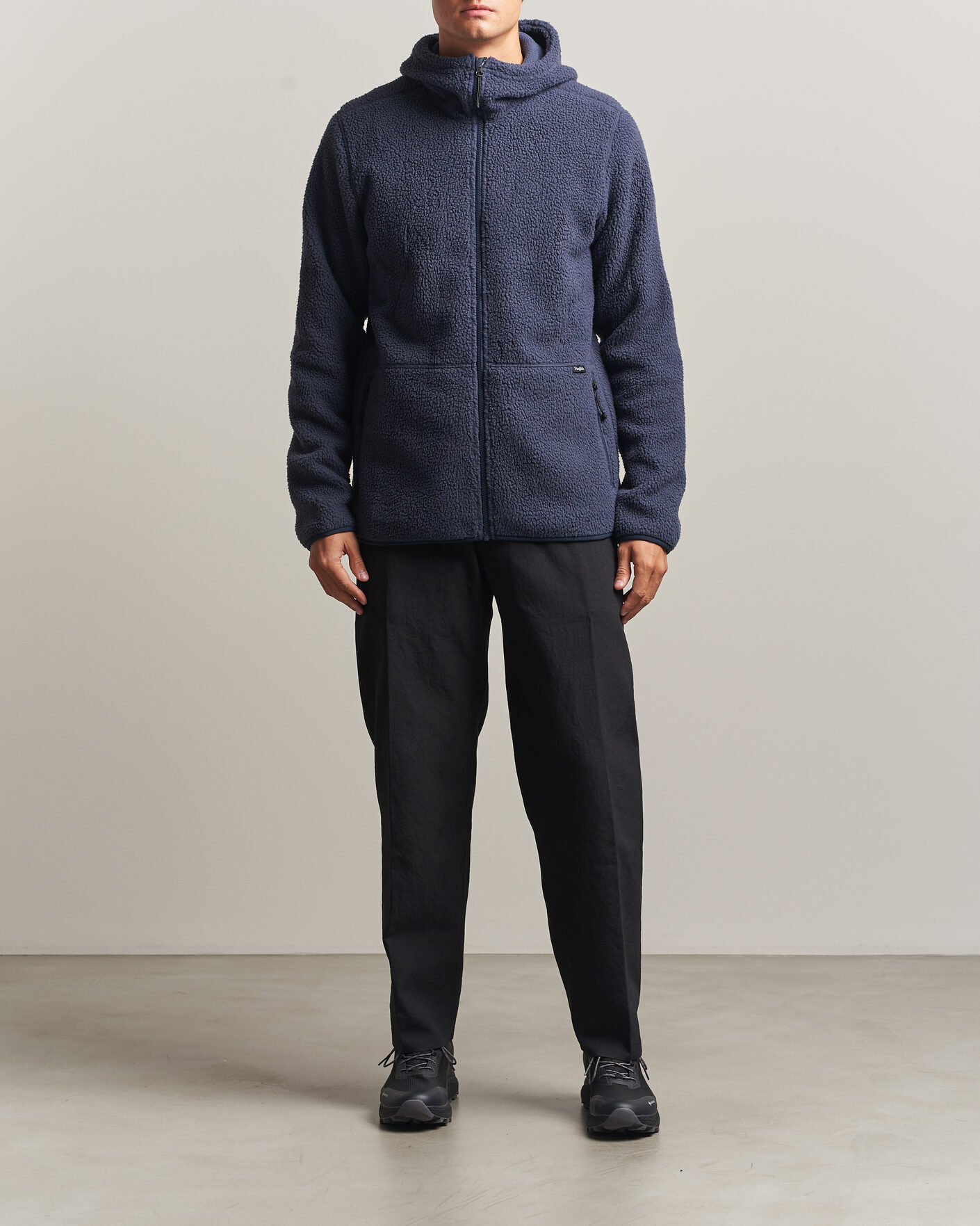 Heren | Truien | Haglöfs | Funäs Pile Hood Tarn Blue
