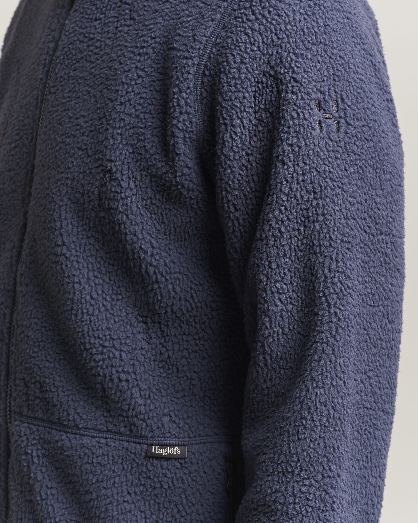Heren | Truien | Haglöfs | Funäs Pile Hood Tarn Blue