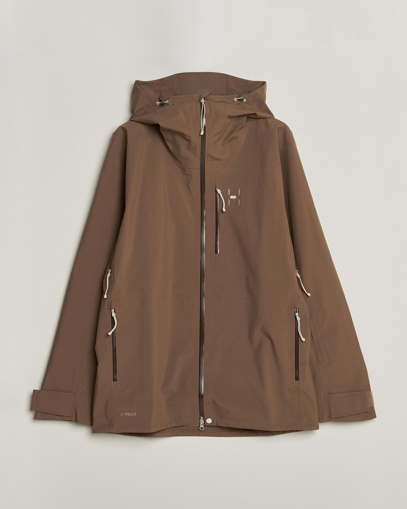 Heren | Jassen | Haglöfs | Alper Proof 3L Jacket Teak Brown