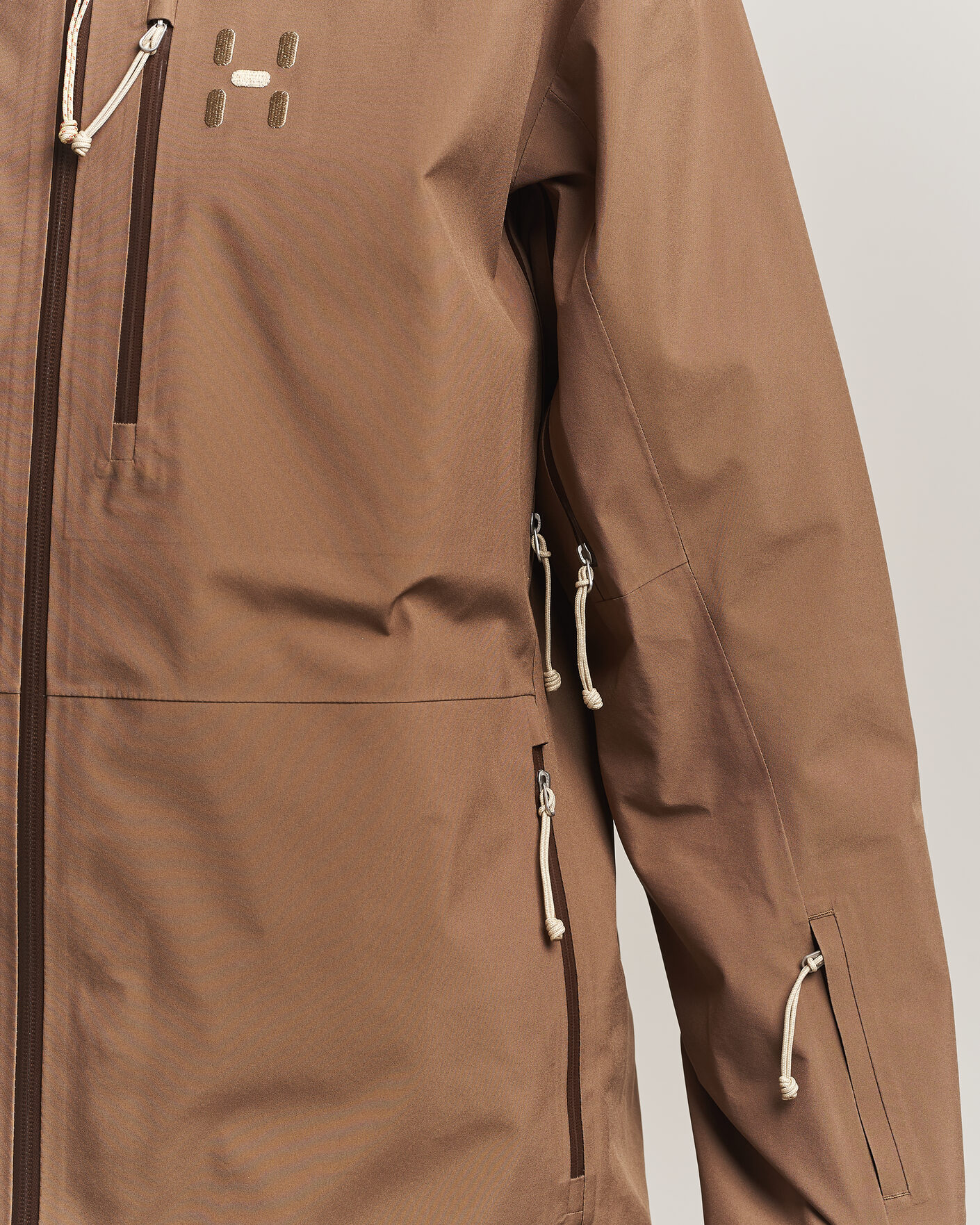 Heren | Jassen | Haglöfs | Alper Proof 3L Jacket Teak Brown