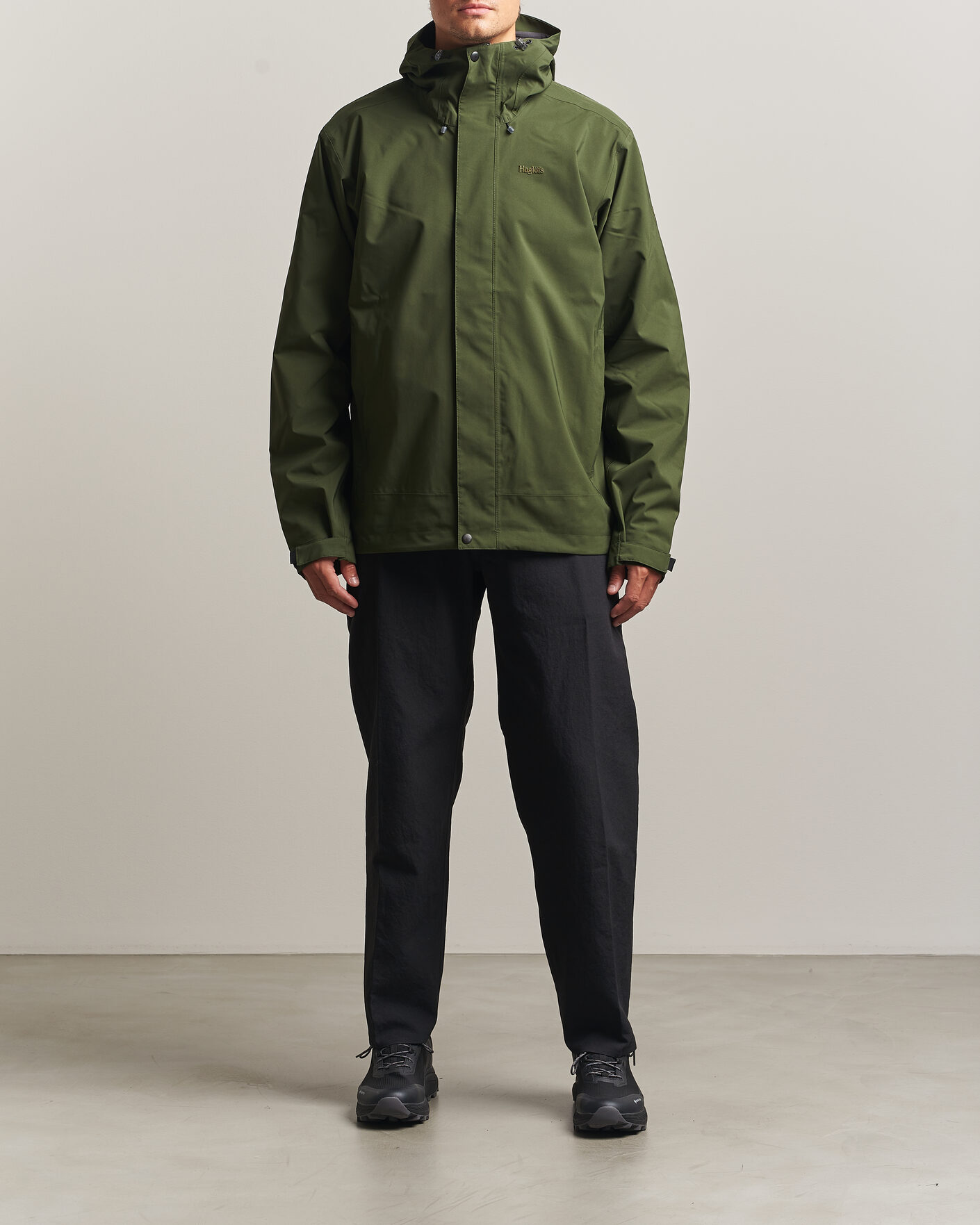 Heren | Jassen | Haglöfs | Breeze Proof Jacket Seaweed Green