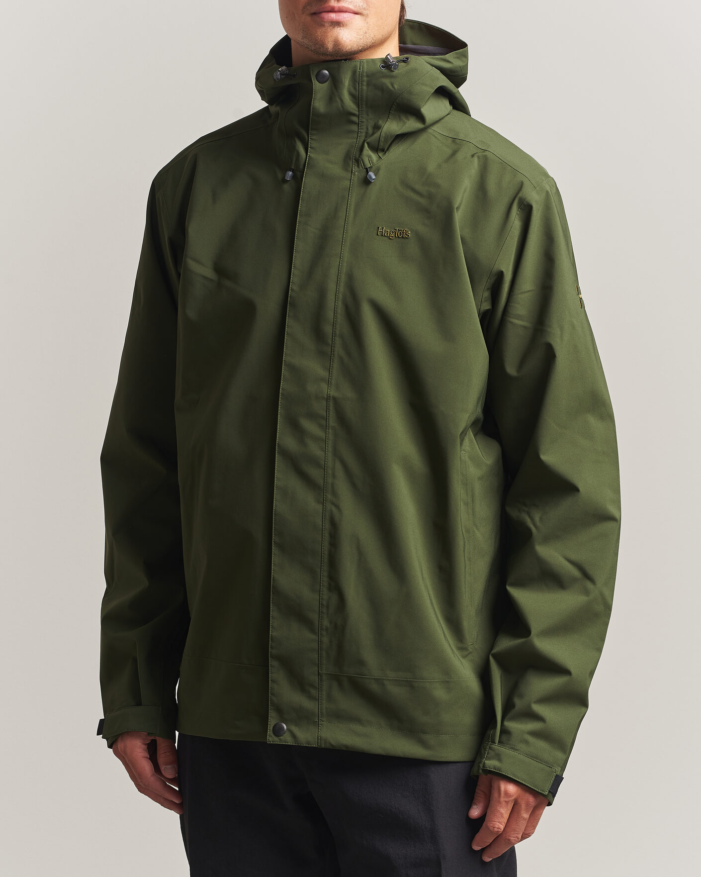 Heren | Jassen | Haglöfs | Breeze Proof Jacket Seaweed Green
