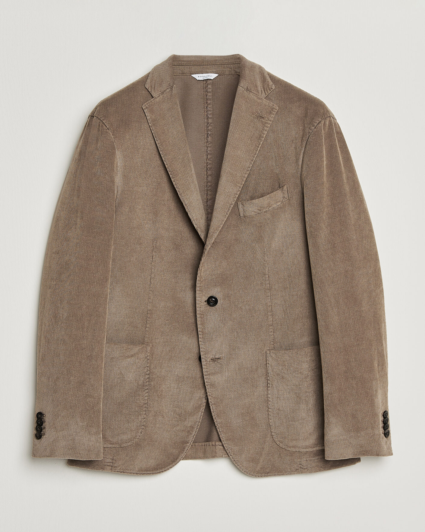 Heren | Blazers | Boglioli | K Jacket Corduroy Blazer Taupe