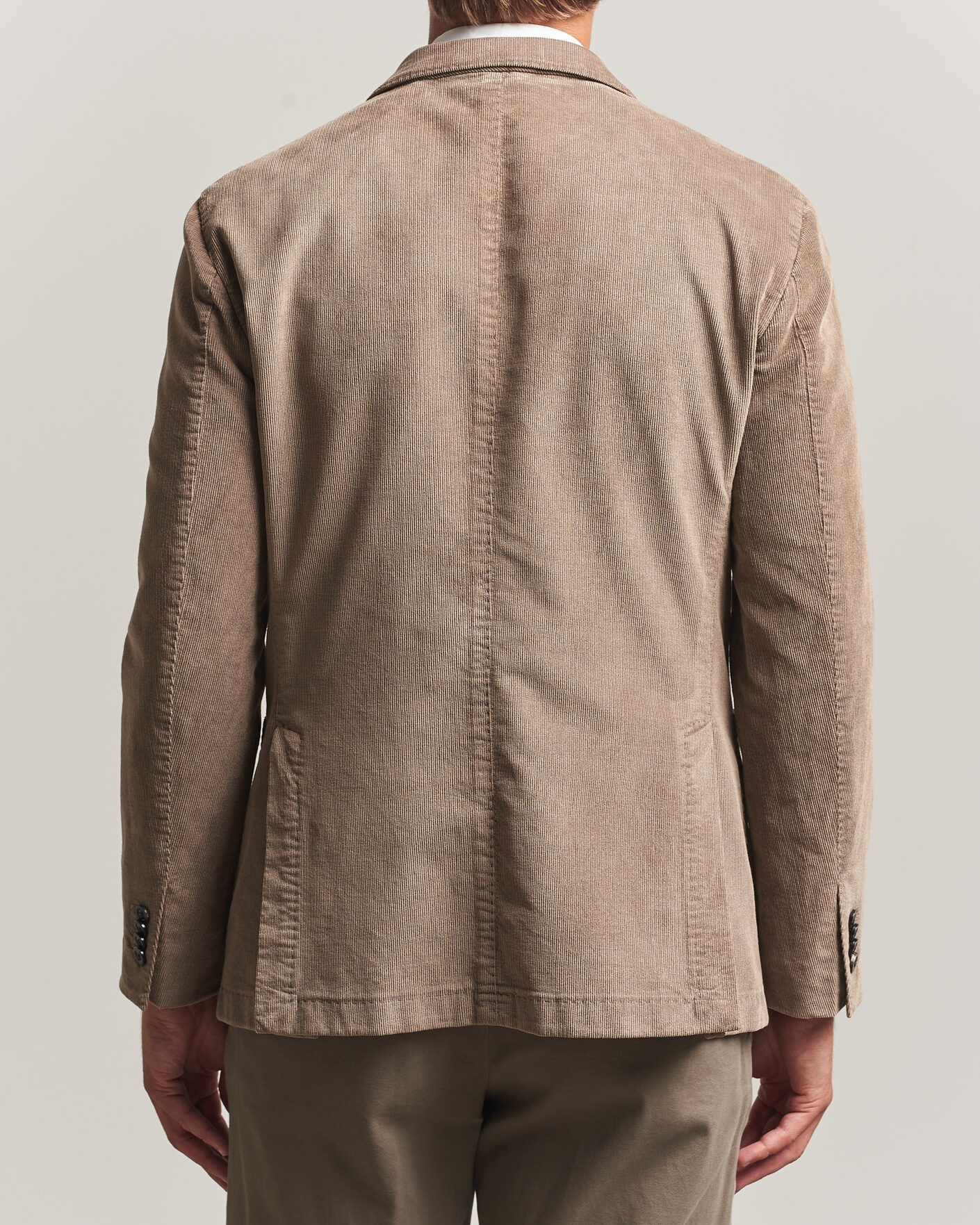 Heren | Blazers | Boglioli | K Jacket Corduroy Blazer Taupe