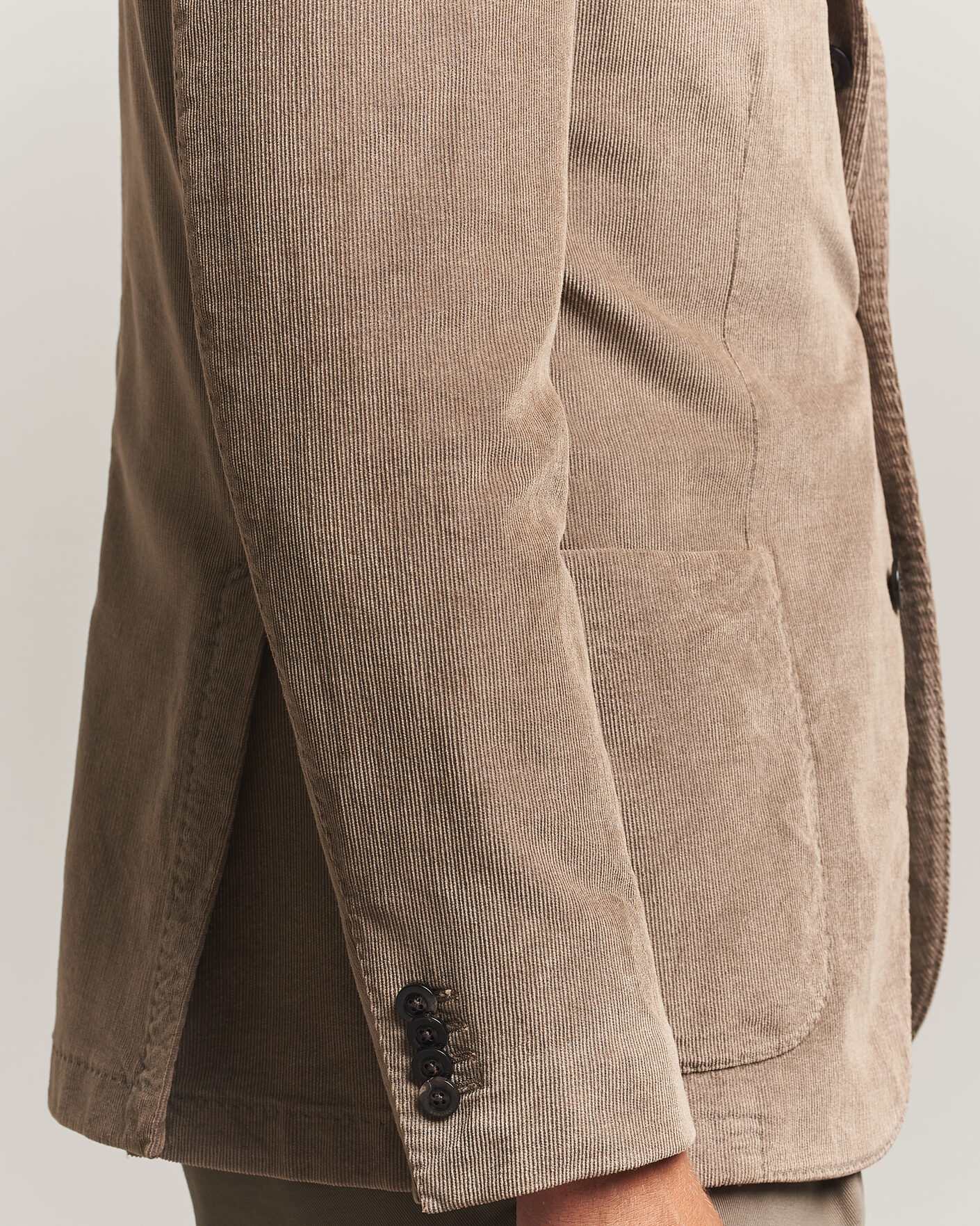 Heren | Blazers | Boglioli | K Jacket Corduroy Blazer Taupe
