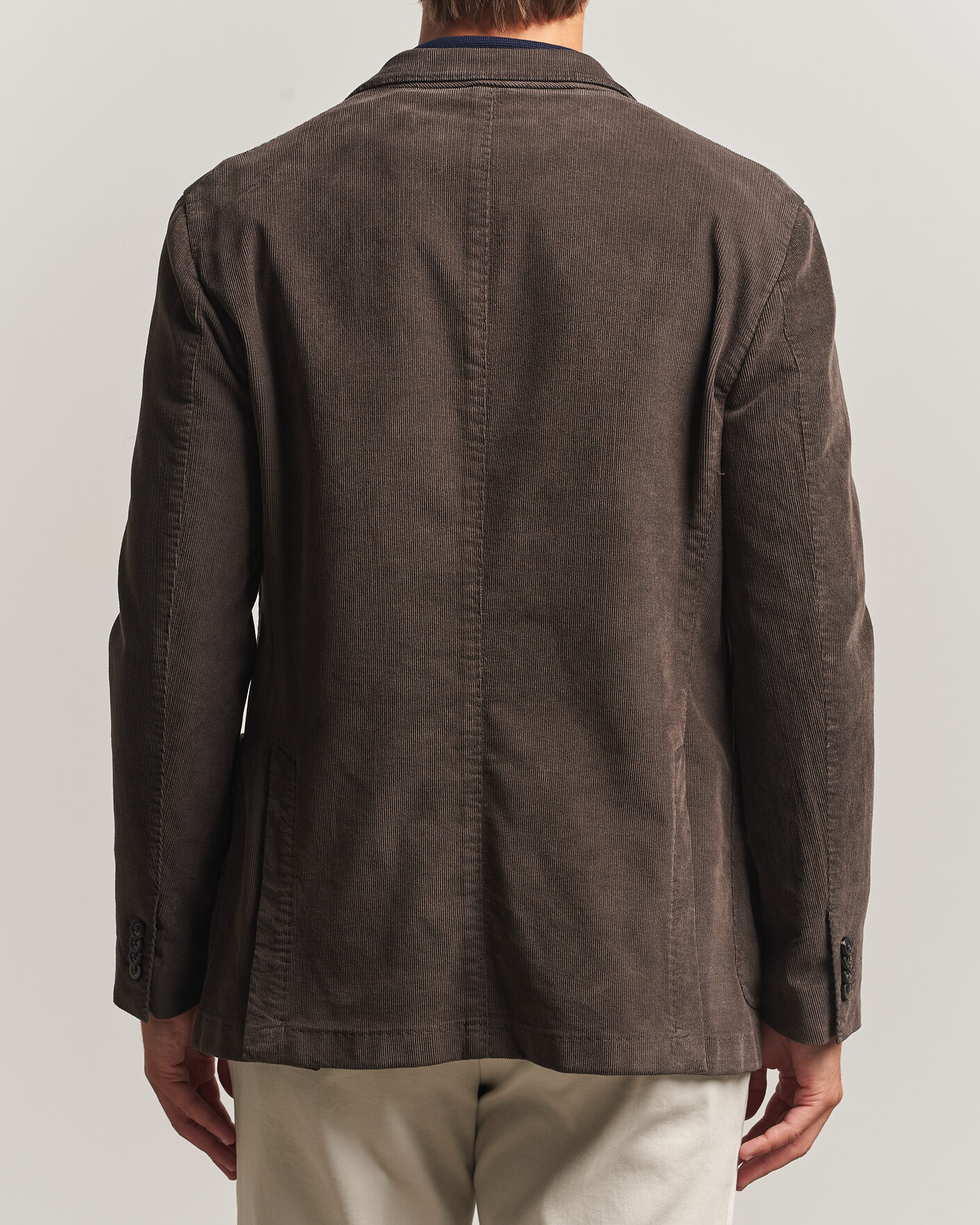 Heren | Blazers | Boglioli | K Jacket Corduroy Blazer Dark Brown