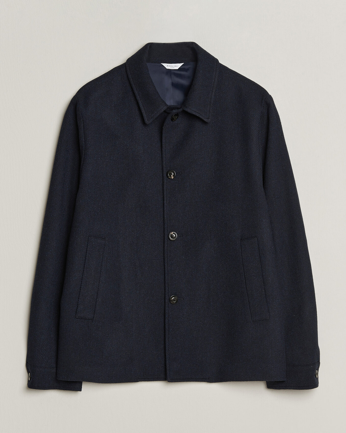 Heren | Jassen | Boglioli | Wool/Cashmere Solferino Jacket Navy