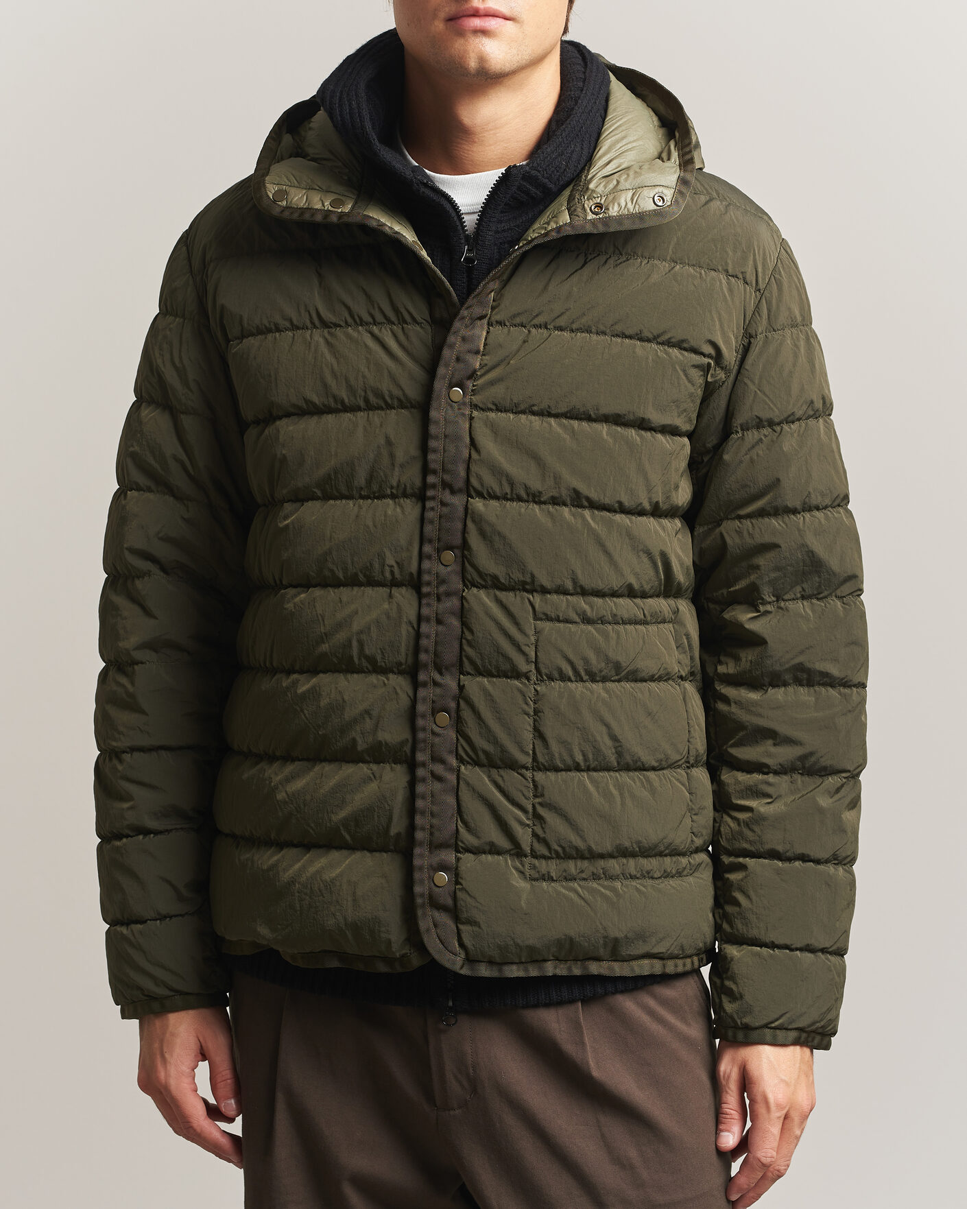 Heren | Jassen | C.P. Company | Micro Kei 2 in 1 Nylon Parka Olive