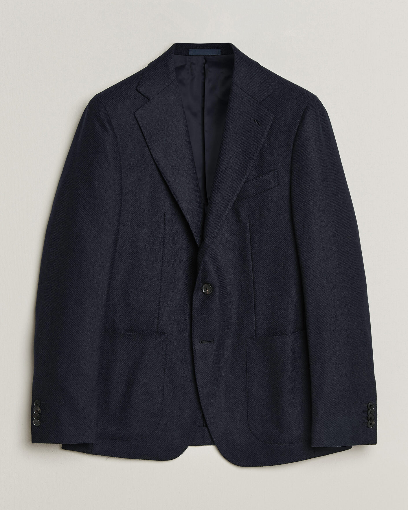 Heren | Blazers | Caruso | Aida Wool/Cashmere Blazer Navy