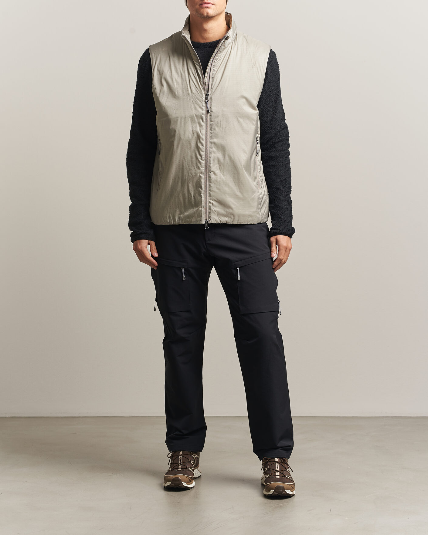 Heren | Gilets | Houdini | Dunfri Primaloft Padded Vest Sandstorm