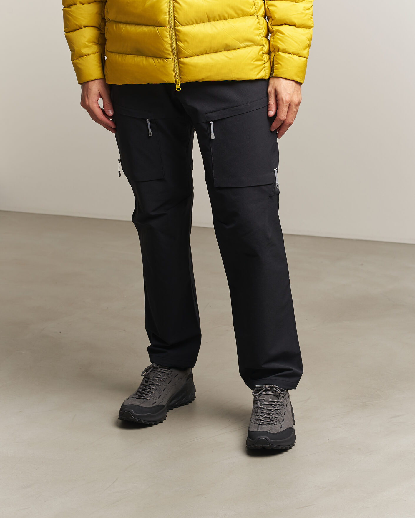 Heren | Trail sneakers | KEEN | Jasper Zionic Leather Sneaker Steel Grey