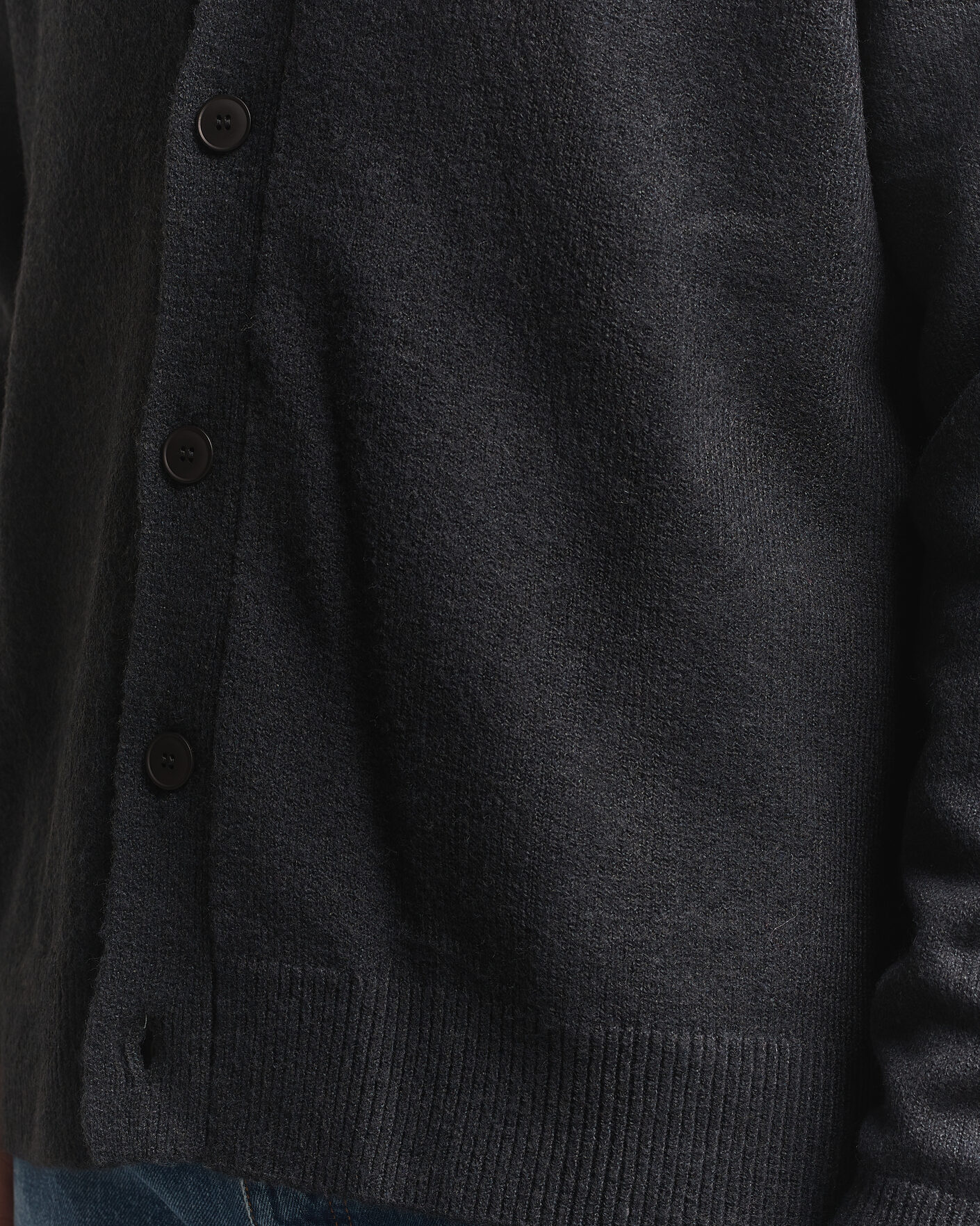Heren | Truien | KnowledgeCotton Apparel | Knitted Cardigan Black
