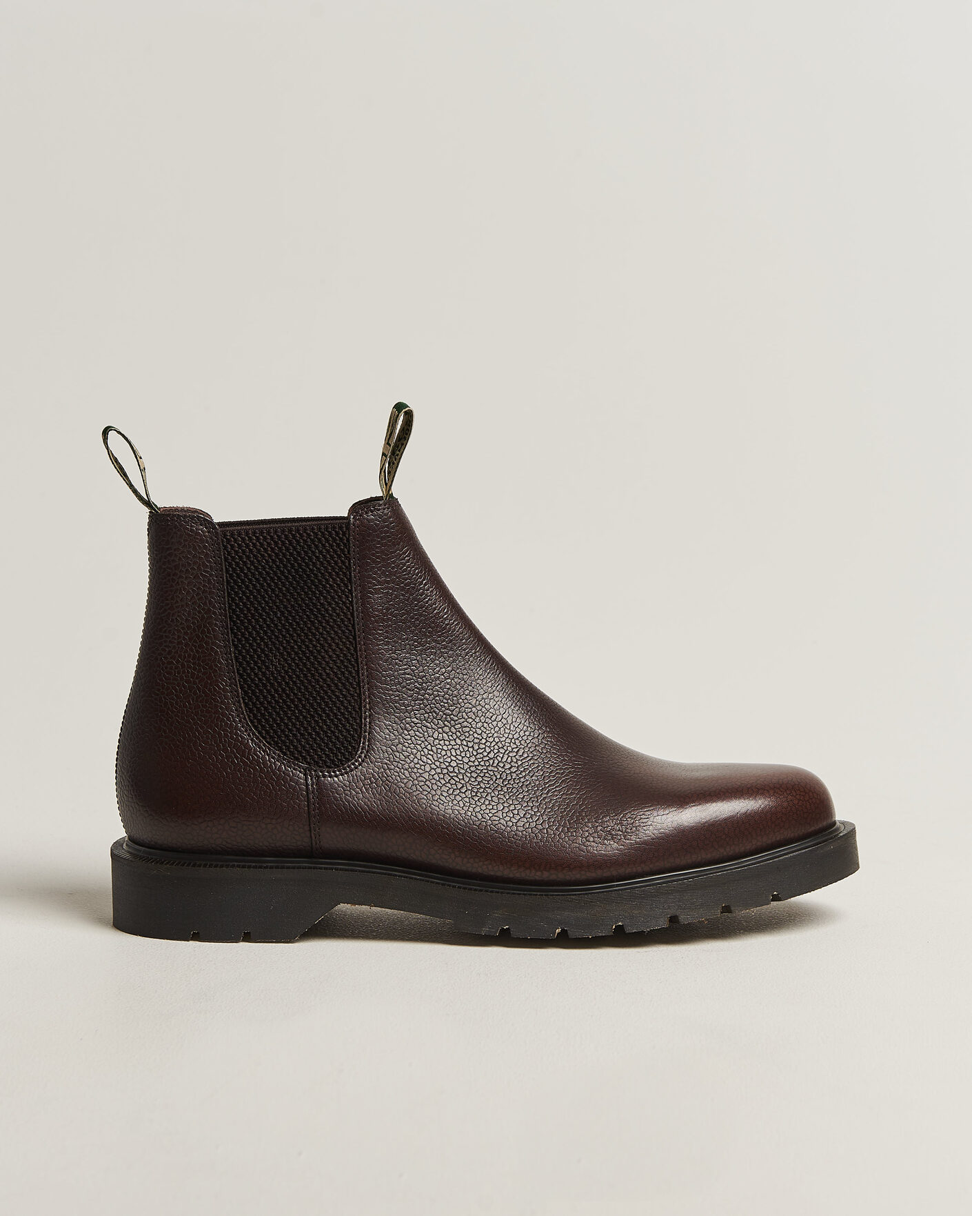 Heren | Laarzen | Loake 1880 | Mccauley Heat Sealed Chelsea Dark Brown