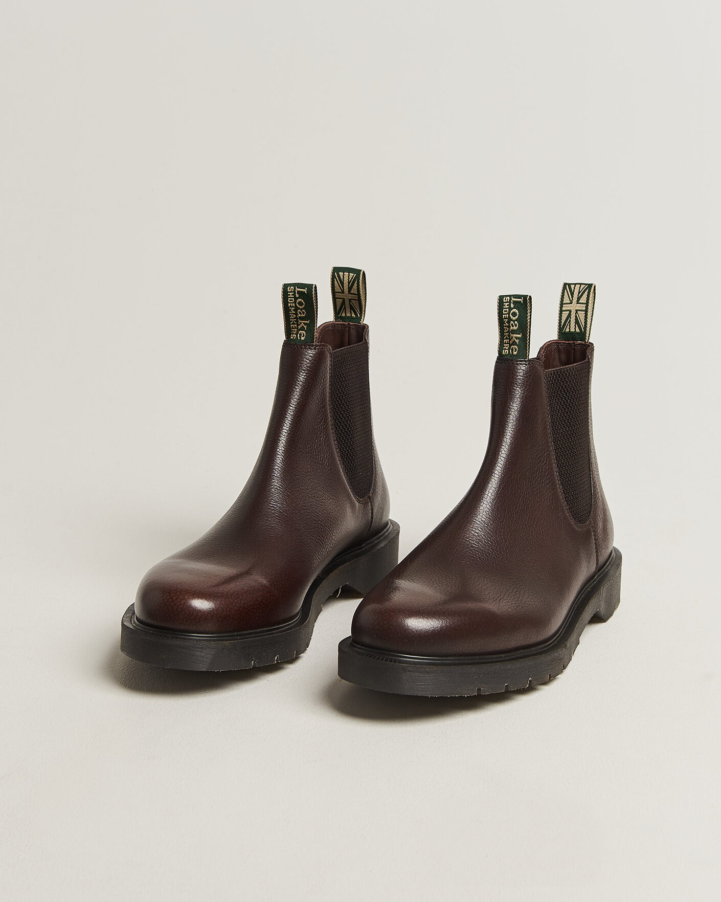 Heren | Laarzen | Loake 1880 | Mccauley Heat Sealed Chelsea Dark Brown
