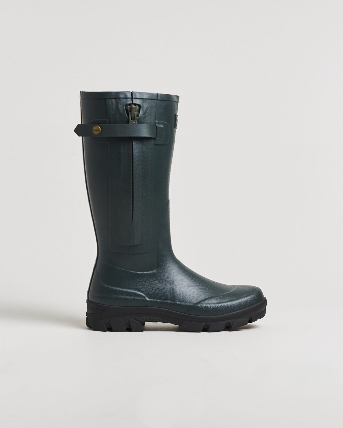 Heren | Overschoenen & Rubberlaarzen | Loake 1880 | Wellington Rain Boot Dark Green