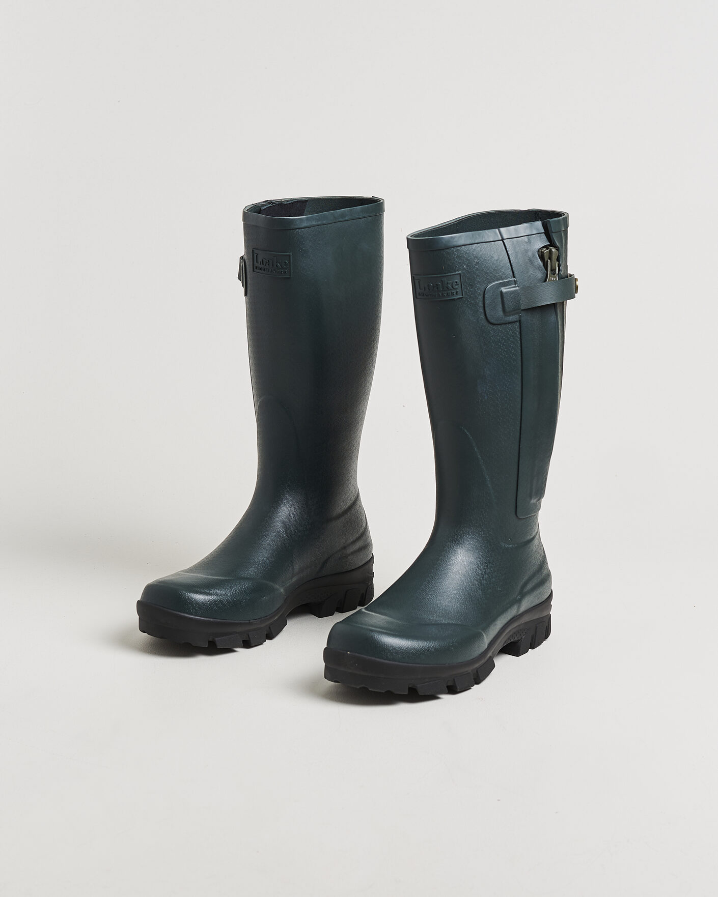 Heren | Overschoenen & Rubberlaarzen | Loake 1880 | Wellington Rain Boot Dark Green