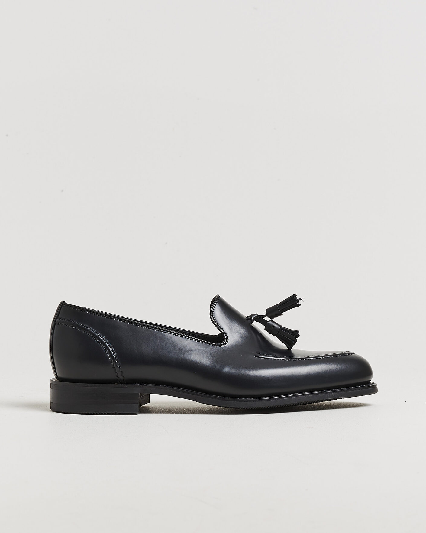 Heren | Instappers | Loake 1880 | Brunel Leather Tassel Loafer Black