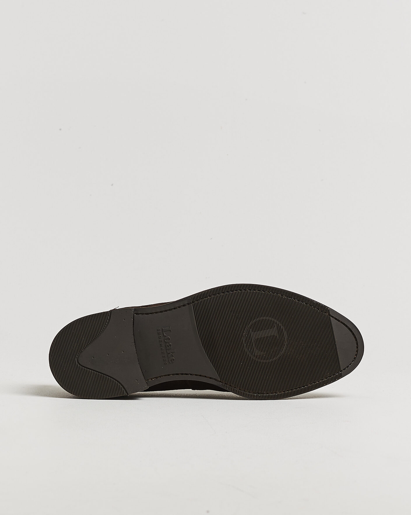 Heren | Instappers | Loake 1880 | Brunel Suede Tassel Loafer Dark Brown