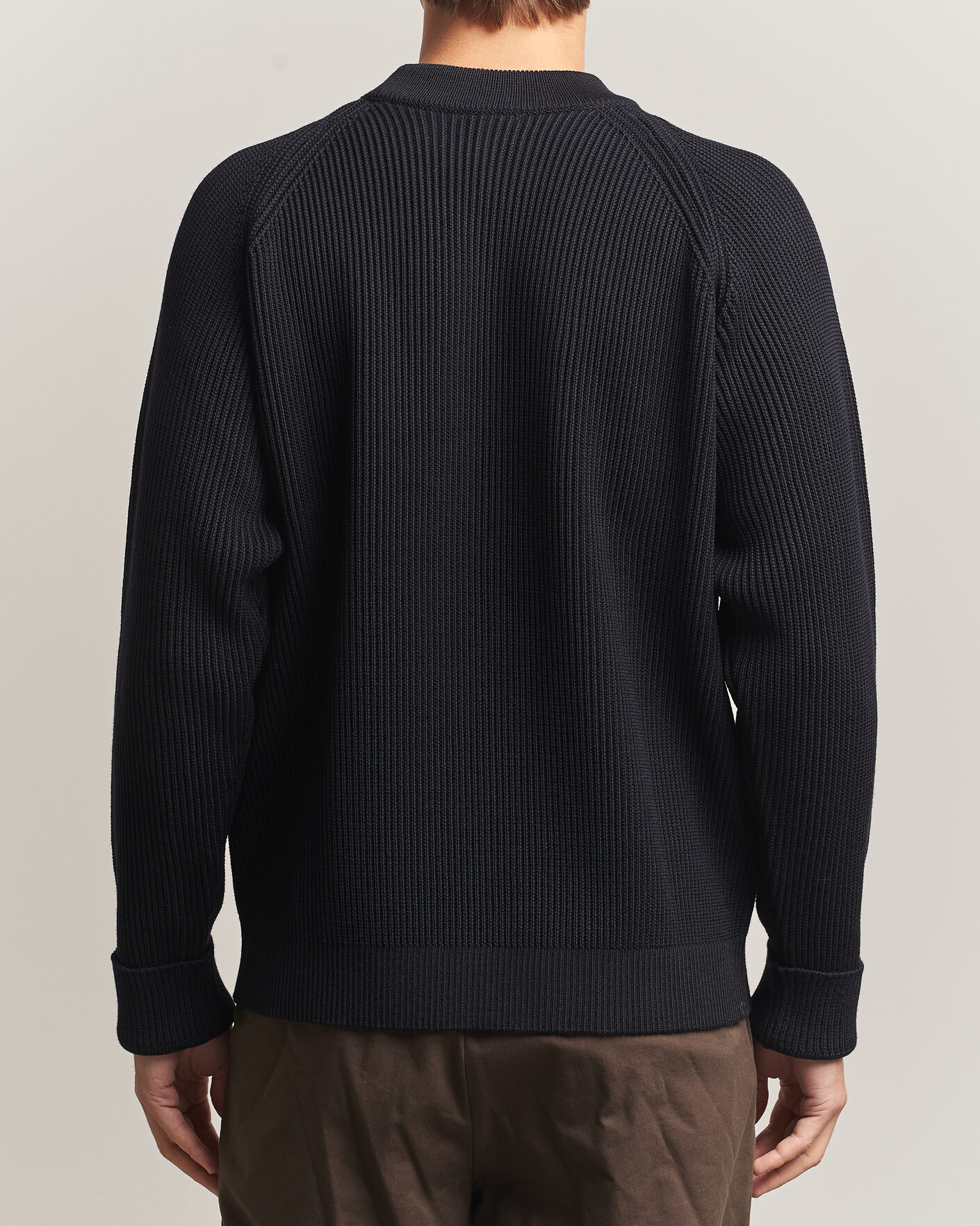 Heren | Truien | S.N.S. Herning | Render Mock Neck Navy Blue