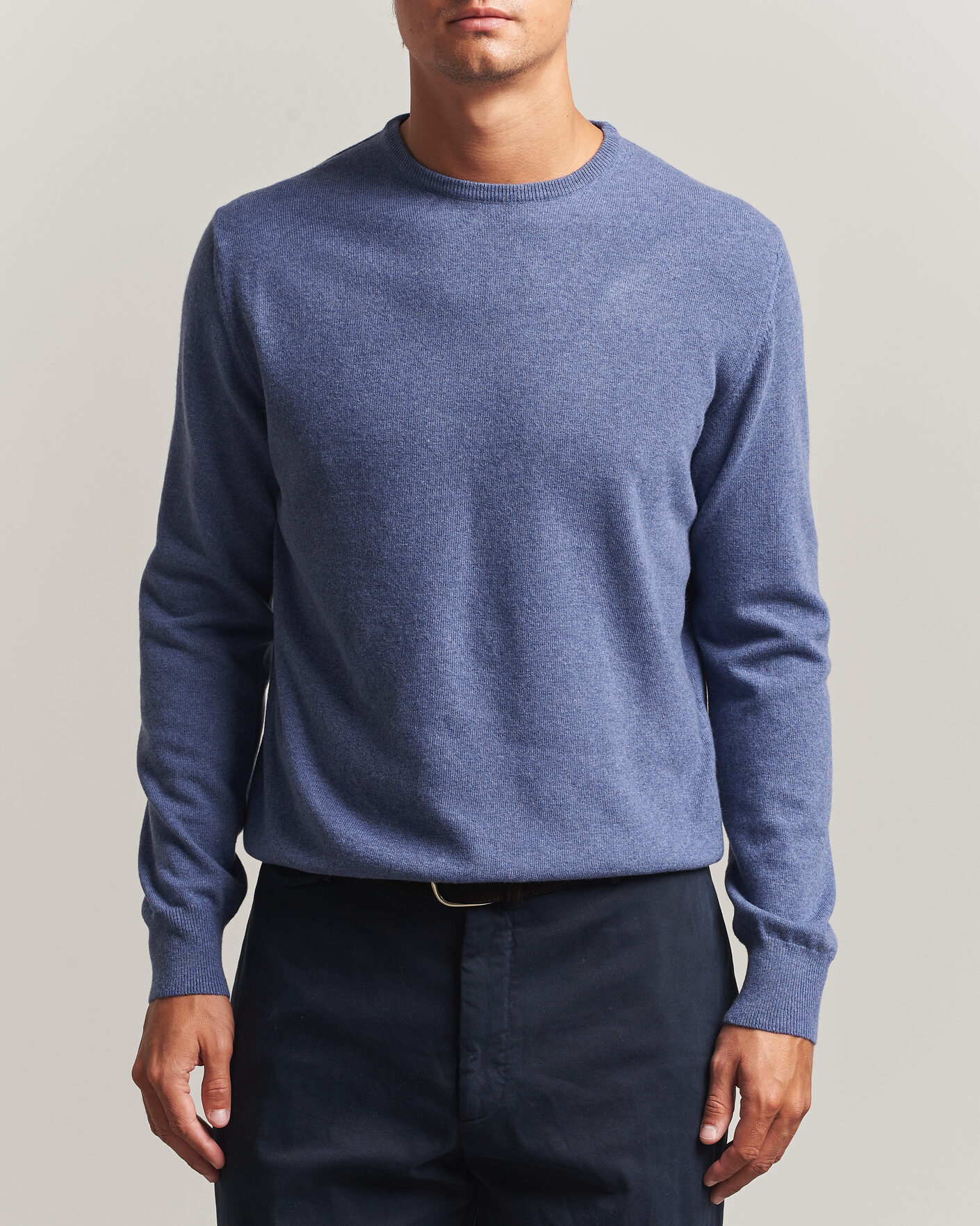 Heren | Truien | Morgano | Wool/Cashmere Crewneck Jeans
