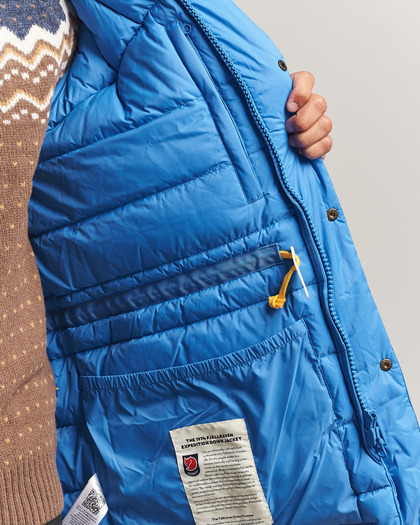 Heren | Jassen | Fjällräven | Expedition Down Jacket UN Blue