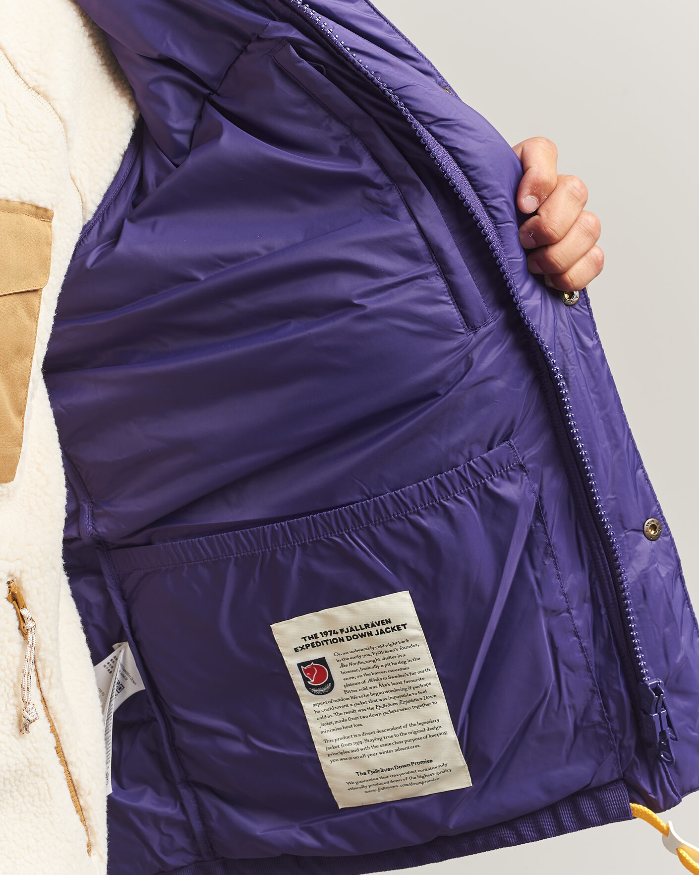 Heren | Jassen | Fjällräven | Expedition Down Lite Jacket Dark Violet