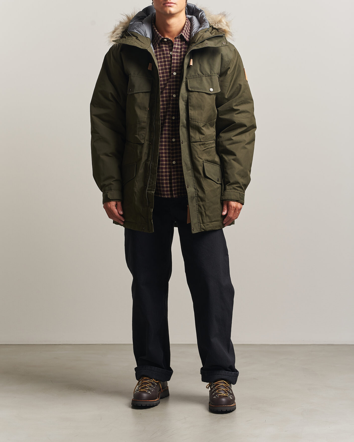 Heren | Jassen | Fjällräven | Singi Down Jacket Deep Forest