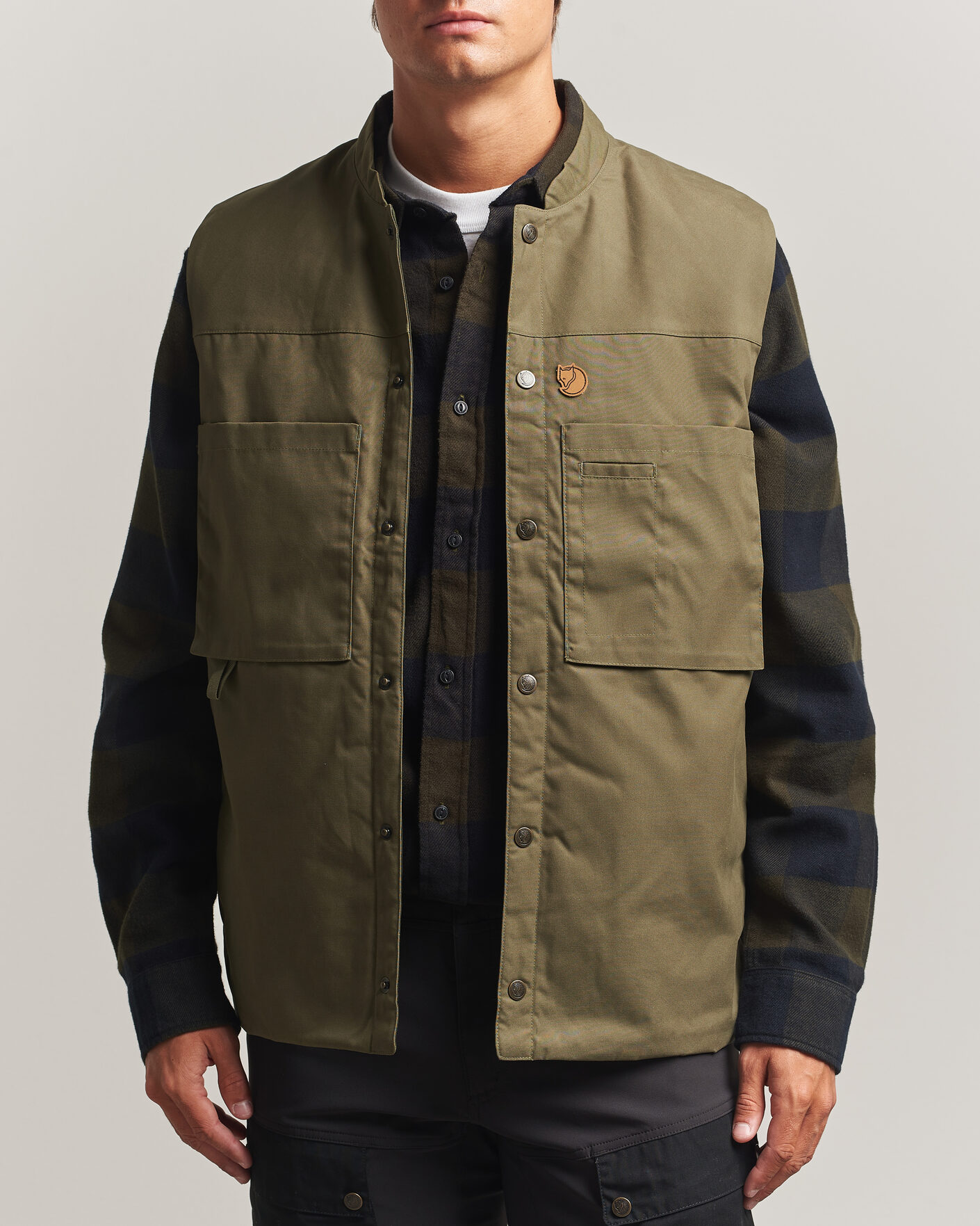 Heren | Gilets | Fjällräven | Singi Padded Vest Laurel Green