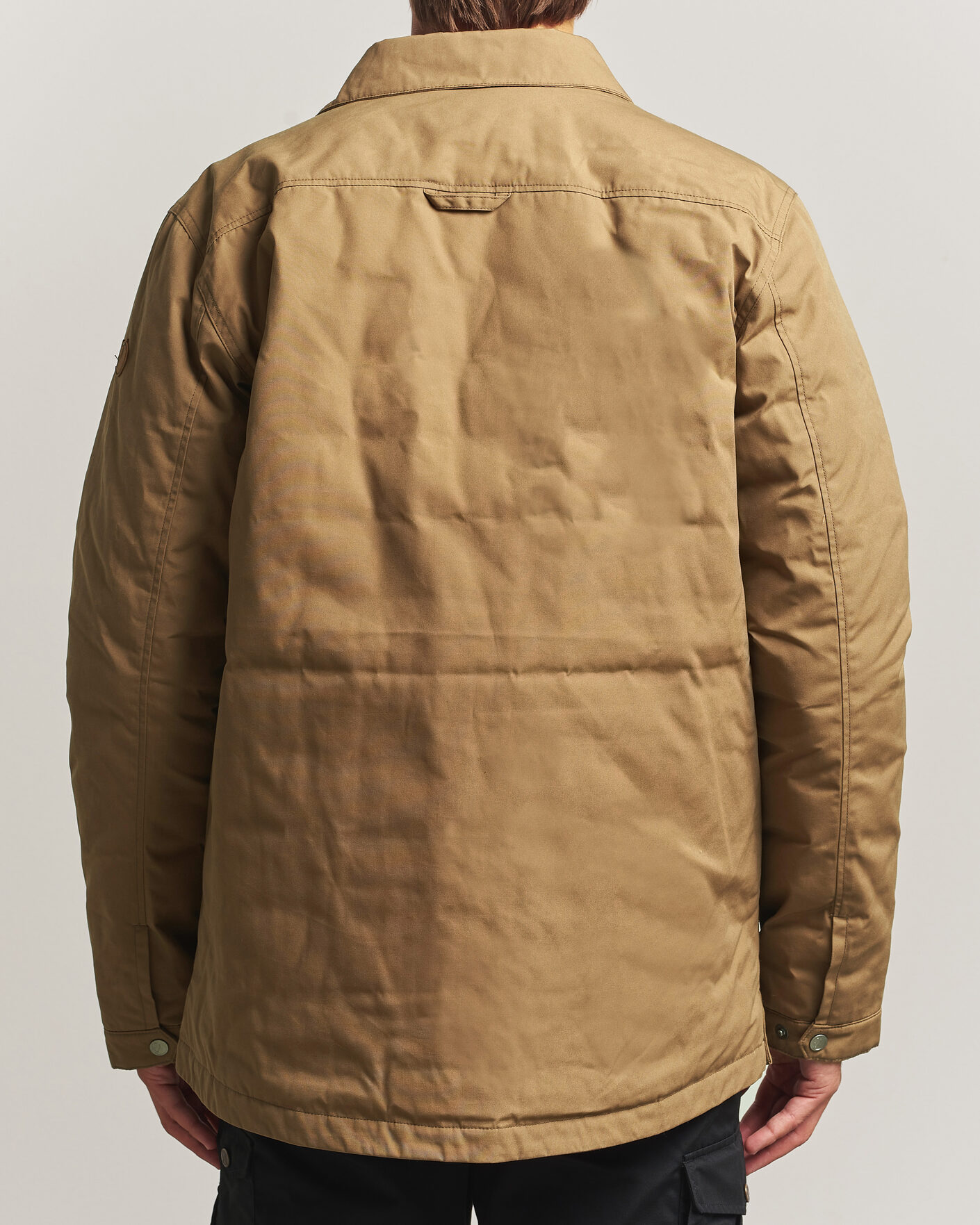 Heren | Jassen | Fjällräven | Övik Down Shirt Jacket Wood Brown
