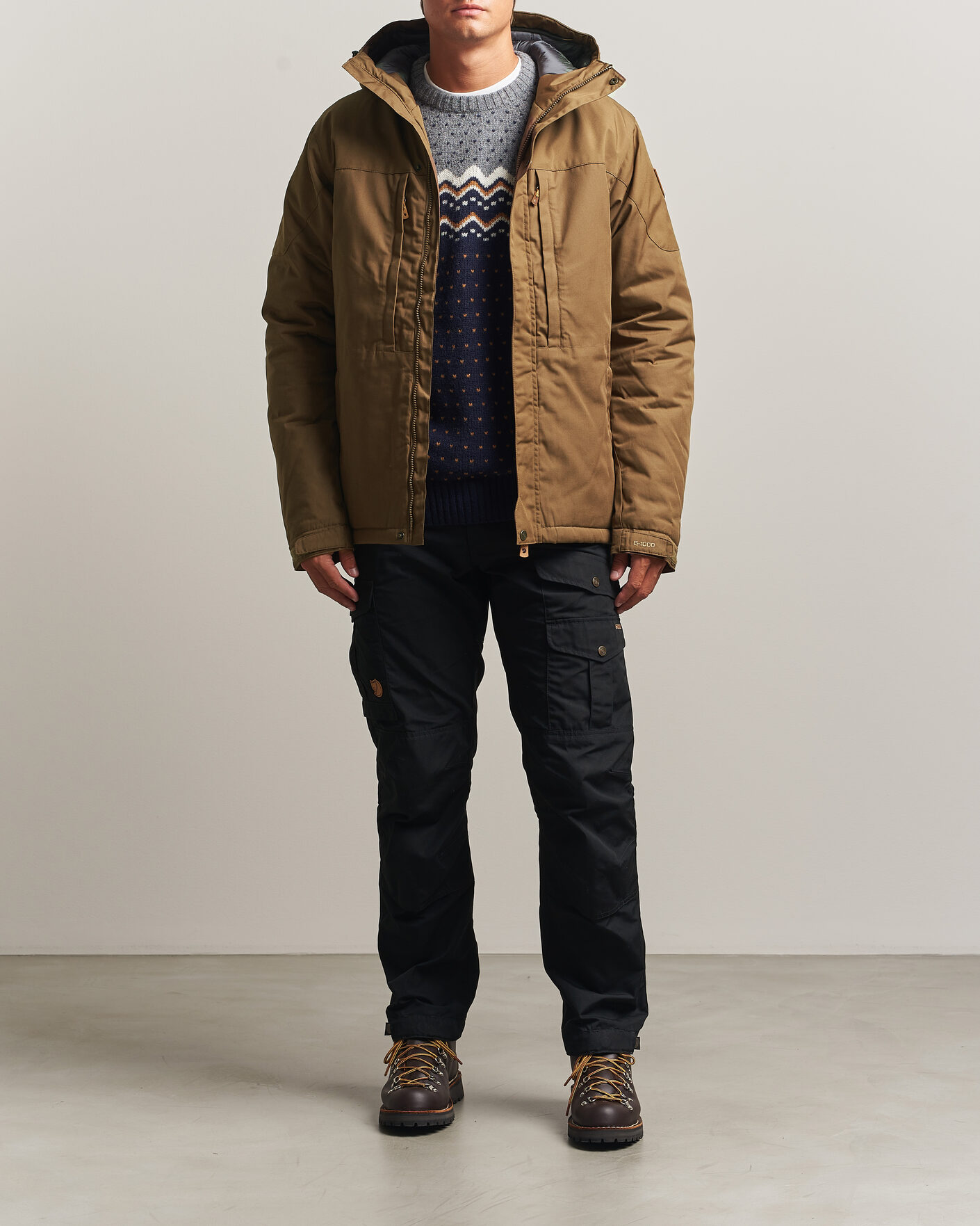 Heren | Jassen | Fjällräven | Skogsö Padded Jacket Dark Oak