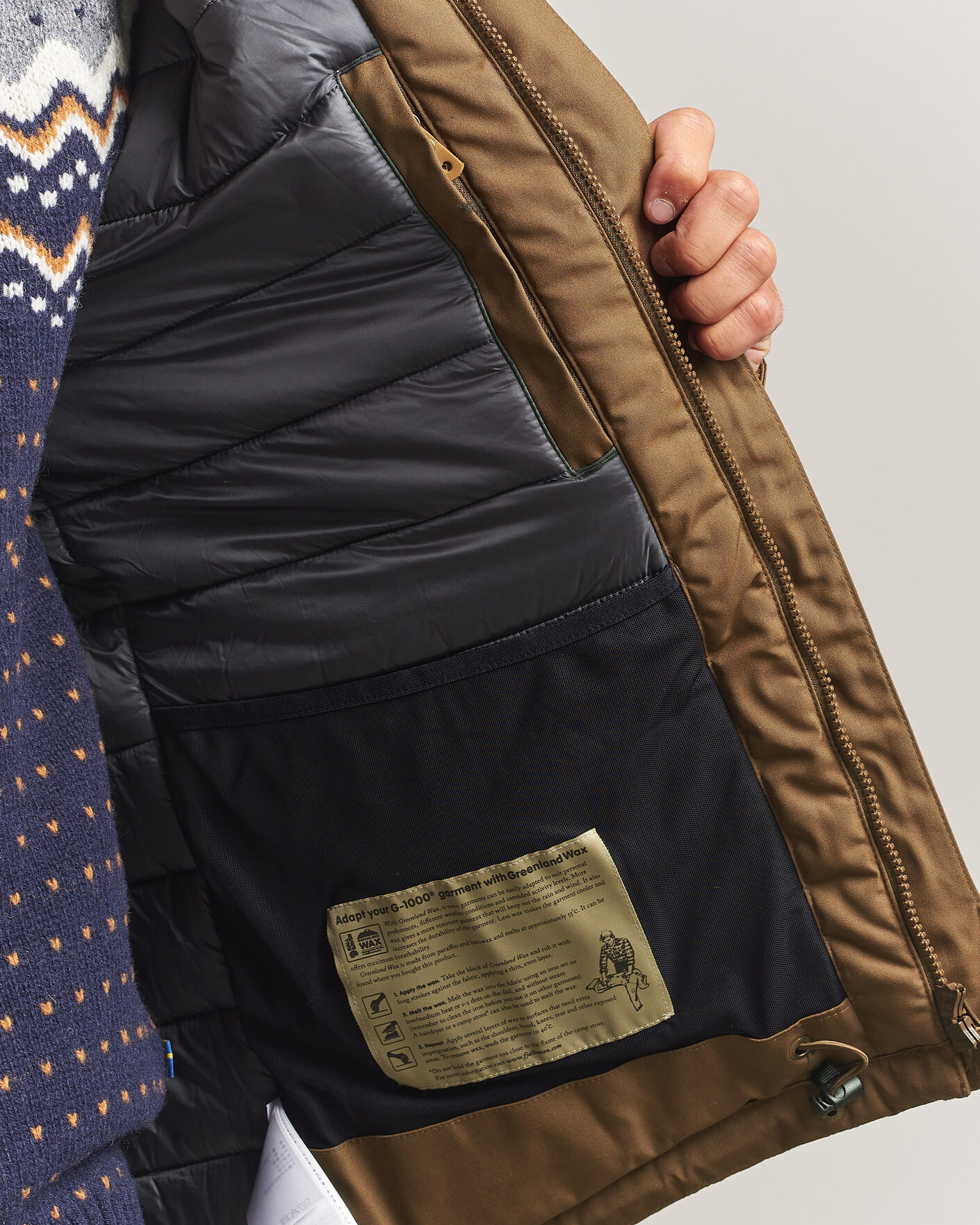 Heren | Jassen | Fjällräven | Skogsö Padded Jacket Dark Oak