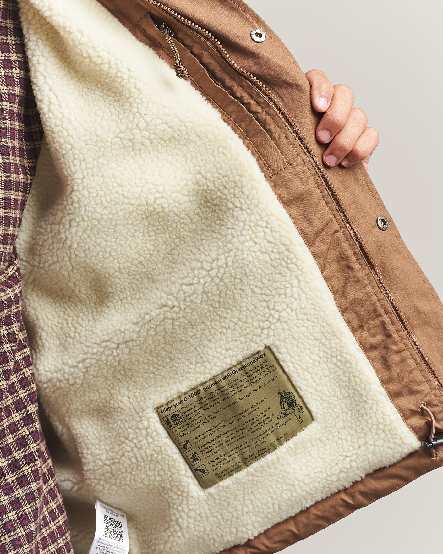 Heren | Jassen | Fjällräven | Vardag G-1000 Pile Jacket Wood Brown