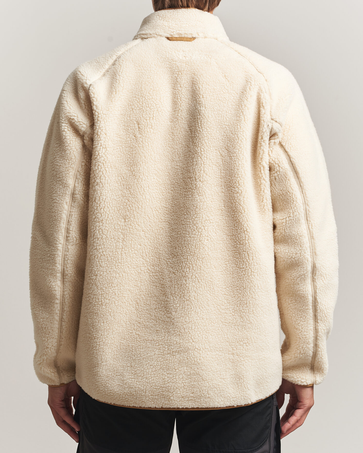Heren | Truien | Fjällräven | Vardag Pile Fleece Zip Jacket Chalk White