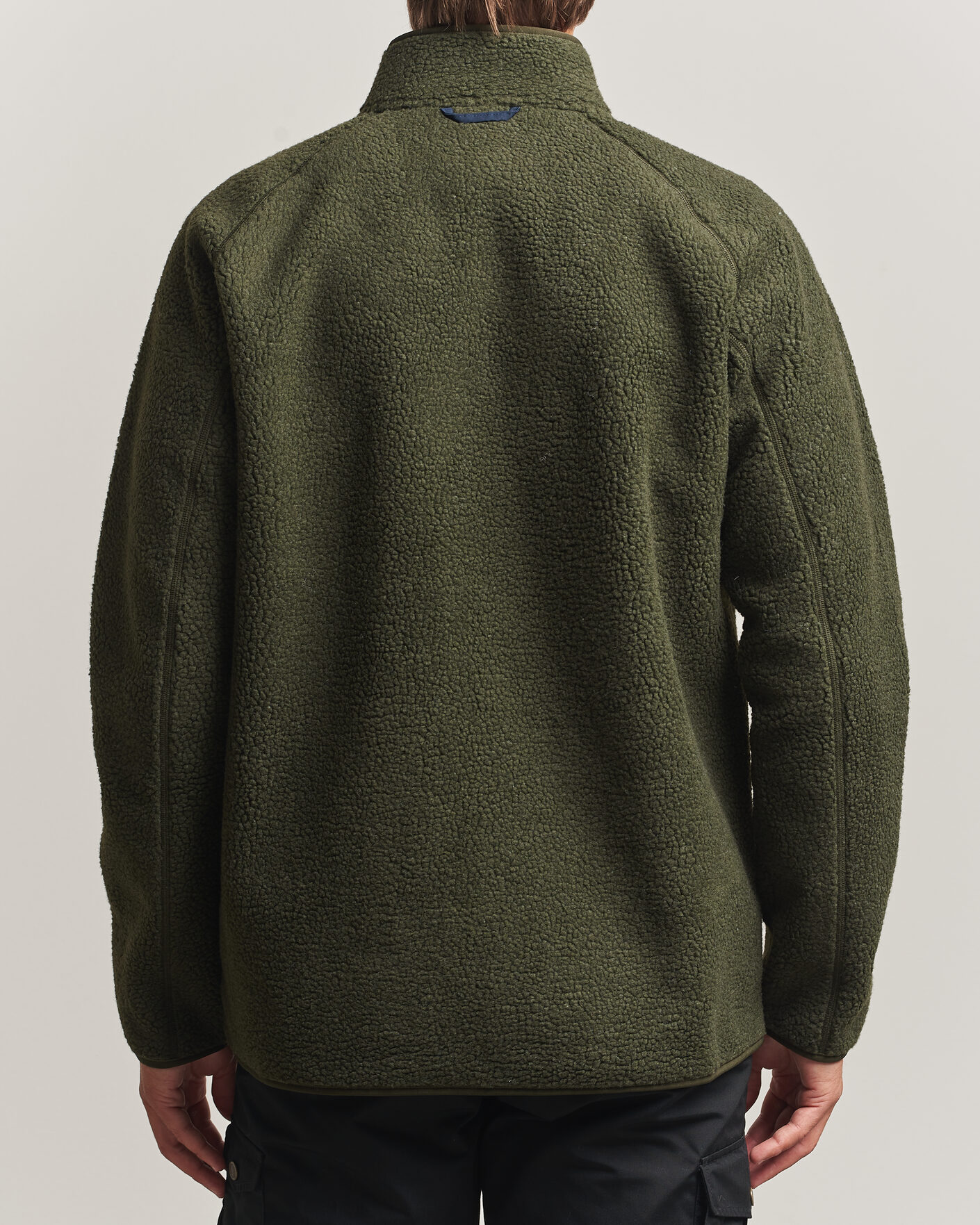 Heren | Truien | Fjällräven | Vardag Pile Fleece Zip Jacket Deep Forest