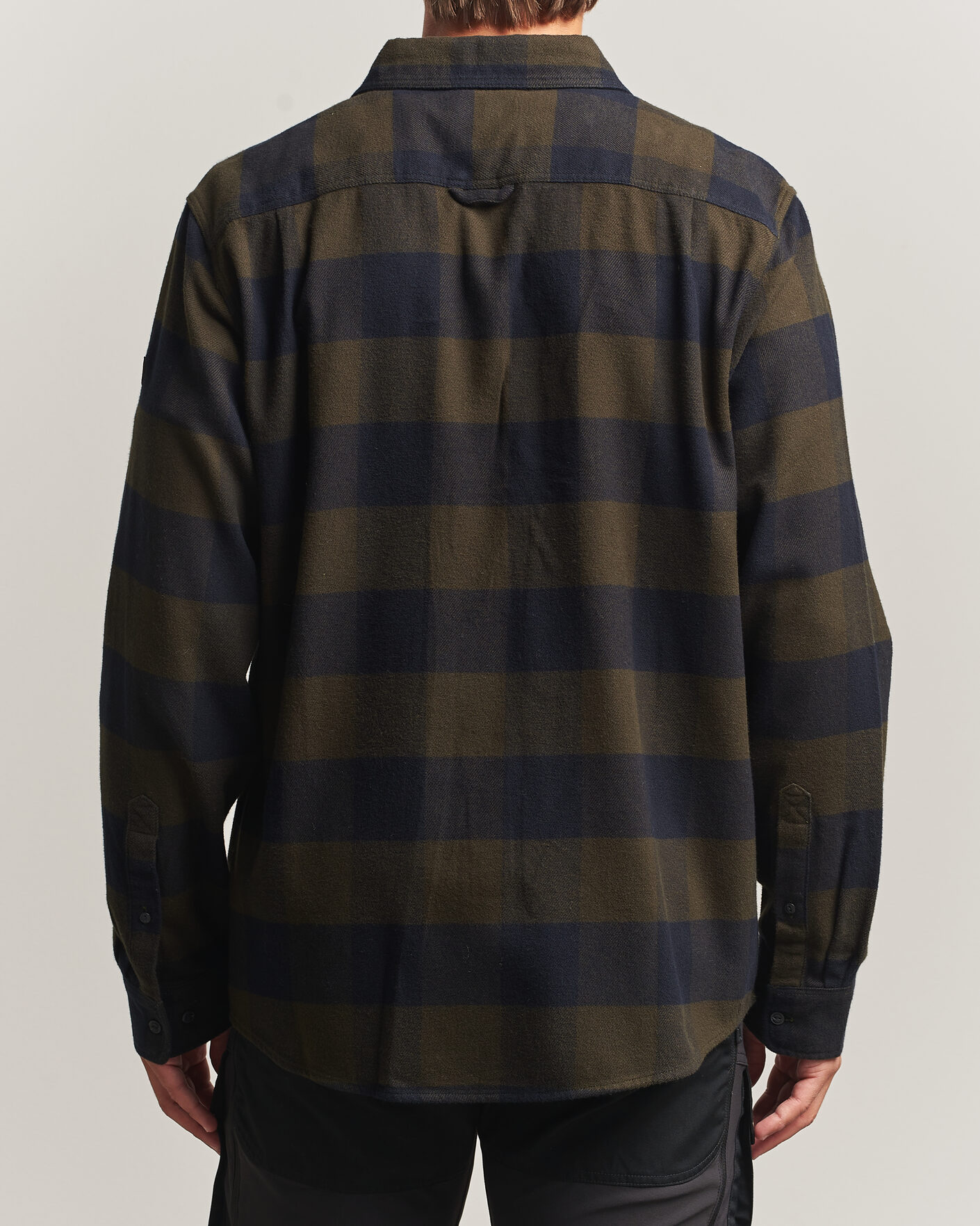 Heren | Overhemden | Fjällräven | Övik Heavy Flannel Shirt Deep Forest