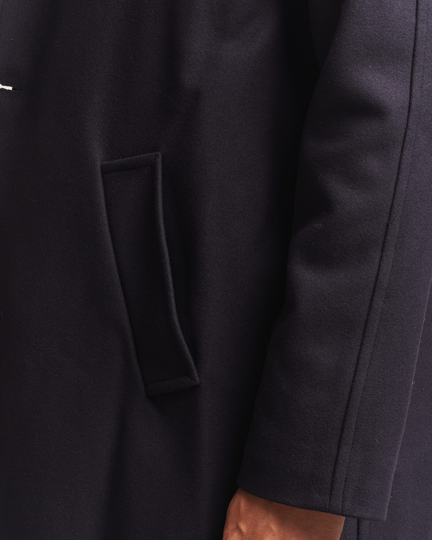 Heren | Jassen | Gloverall | Chesterfield Wool/Cashmere Refined Coat Navy