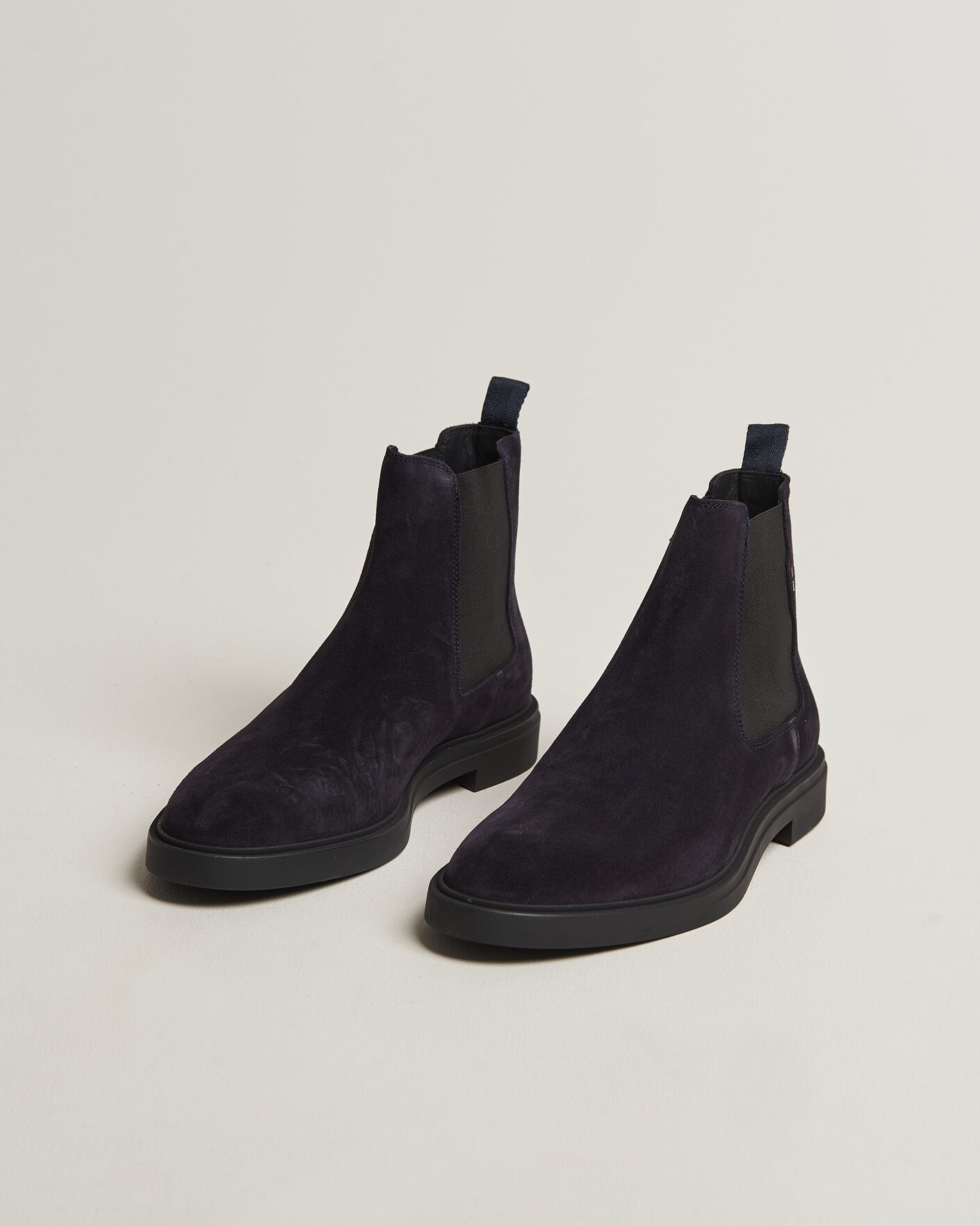 Heren | Laarzen | BOSS BLACK | Calev Suede Chelsea Boot Dark Blue