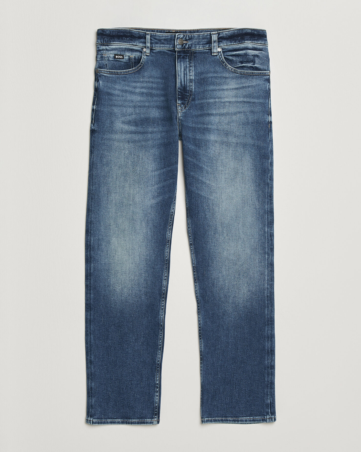 Heren | Jeans | BOSS BLACK | Ogden Regular Fit Jeans Medium Blue